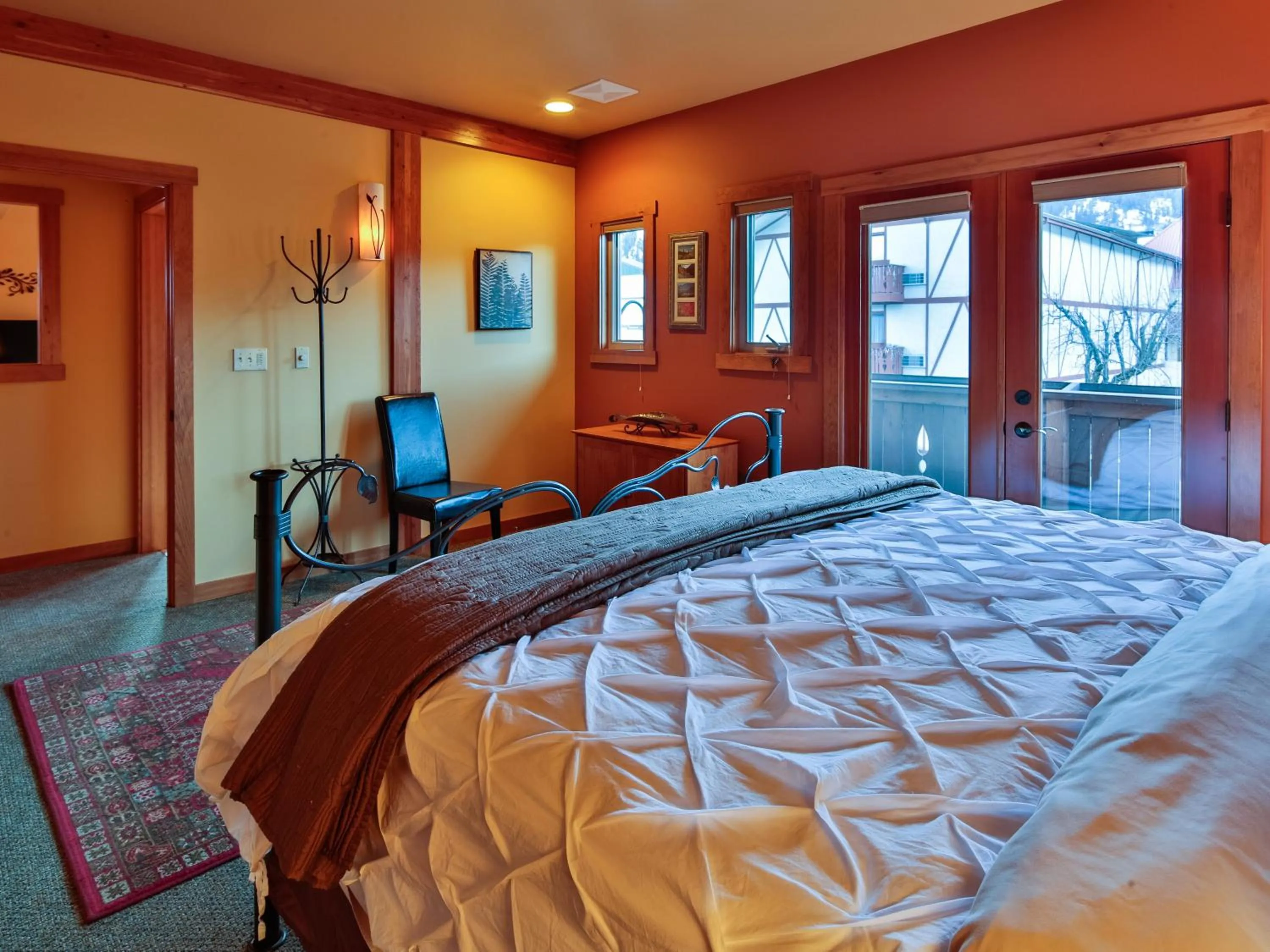 Bed in Solstice Suites