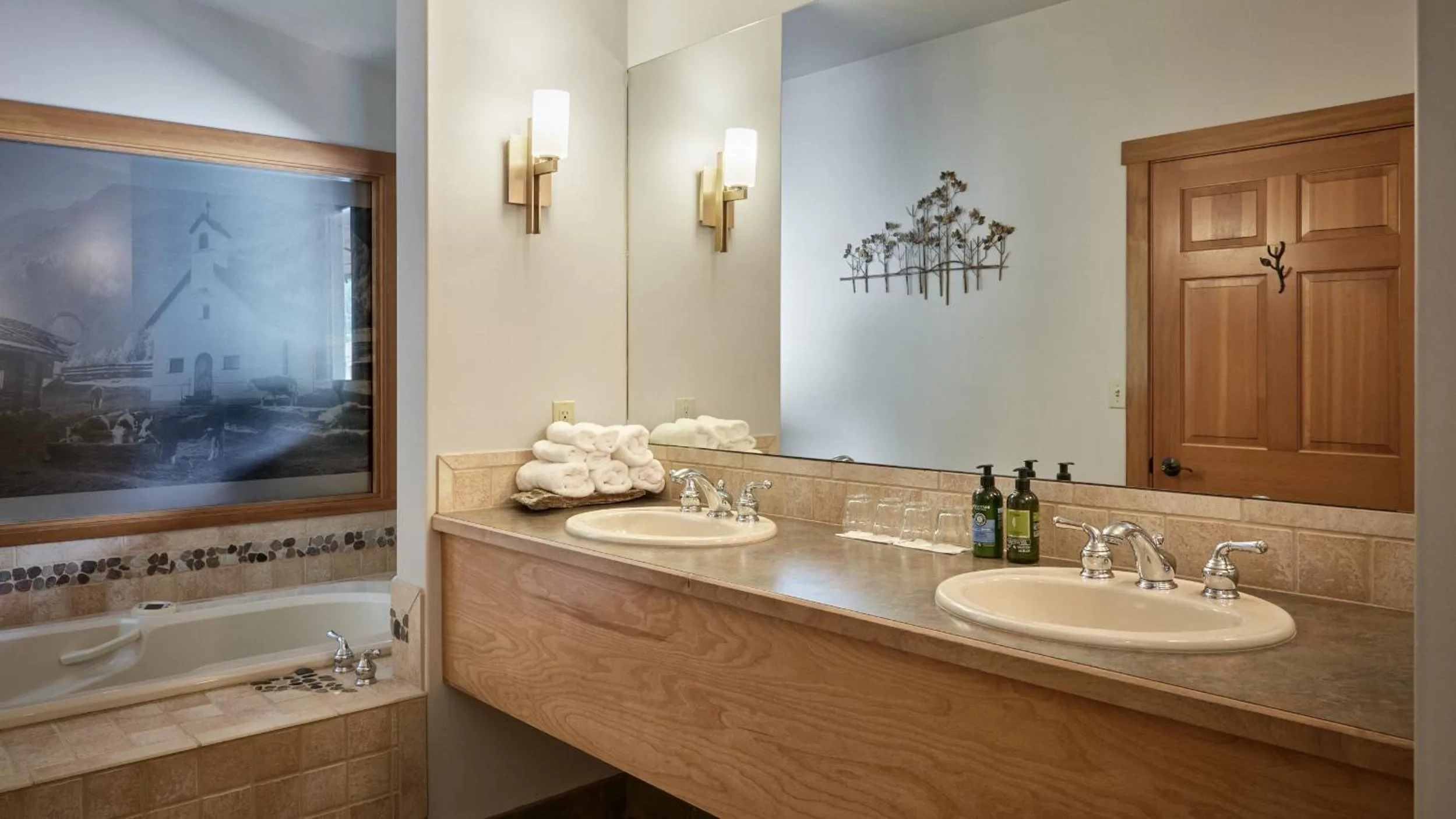 Bathroom in Landhaus Erika