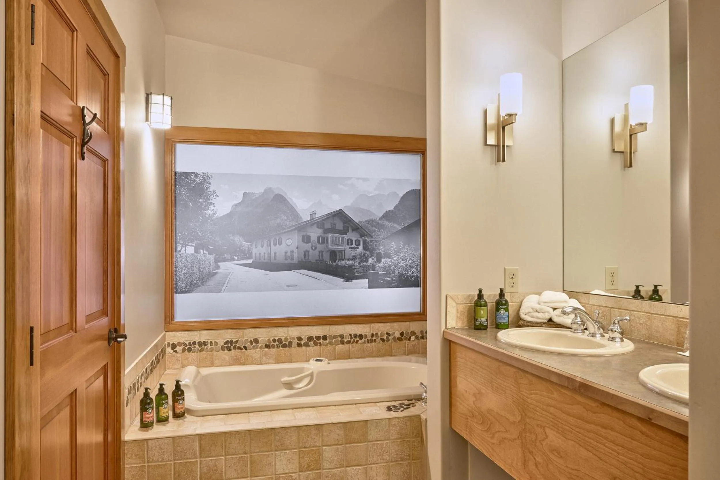 Bathroom in Landhaus Erika