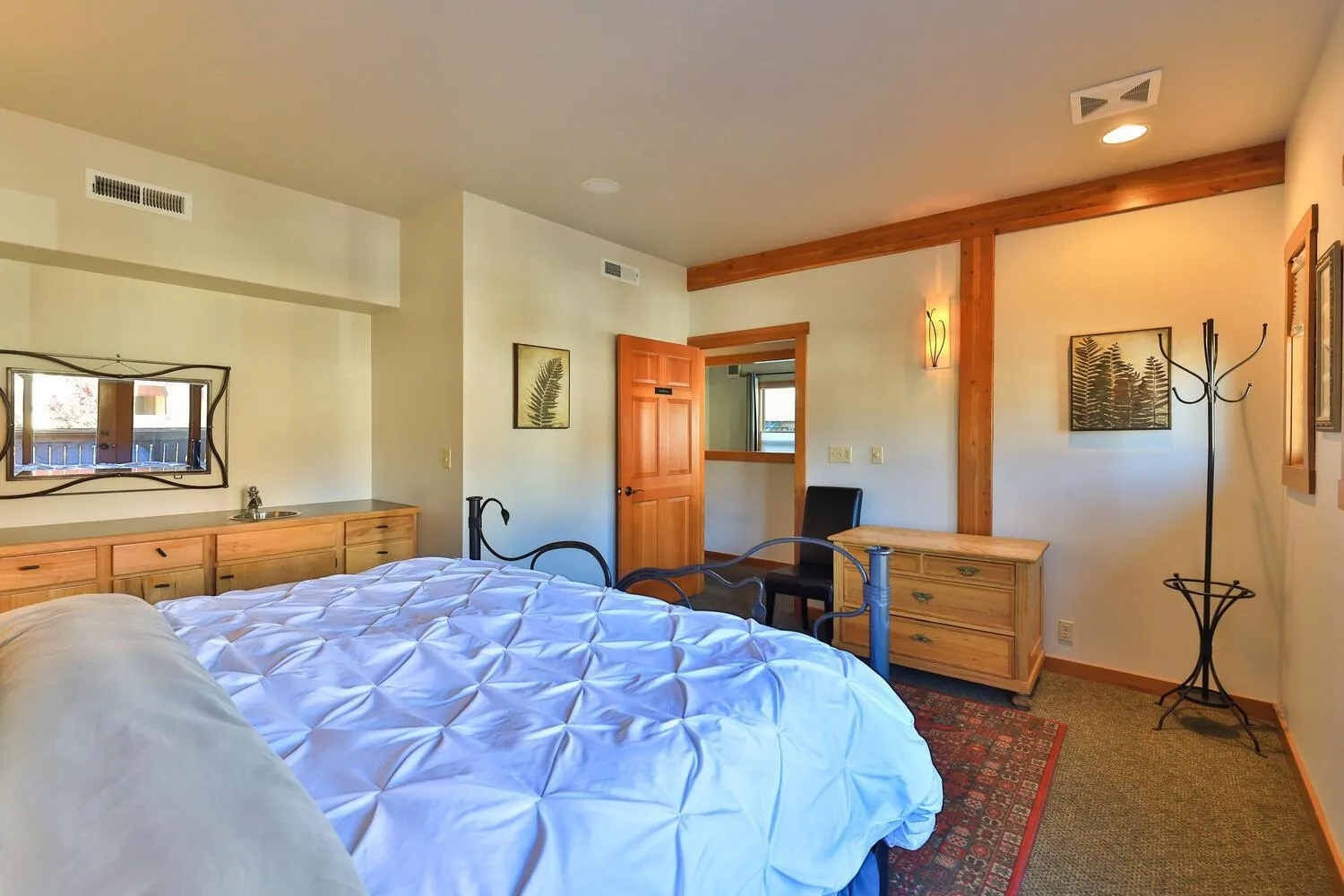 Bed in Solstice Suites