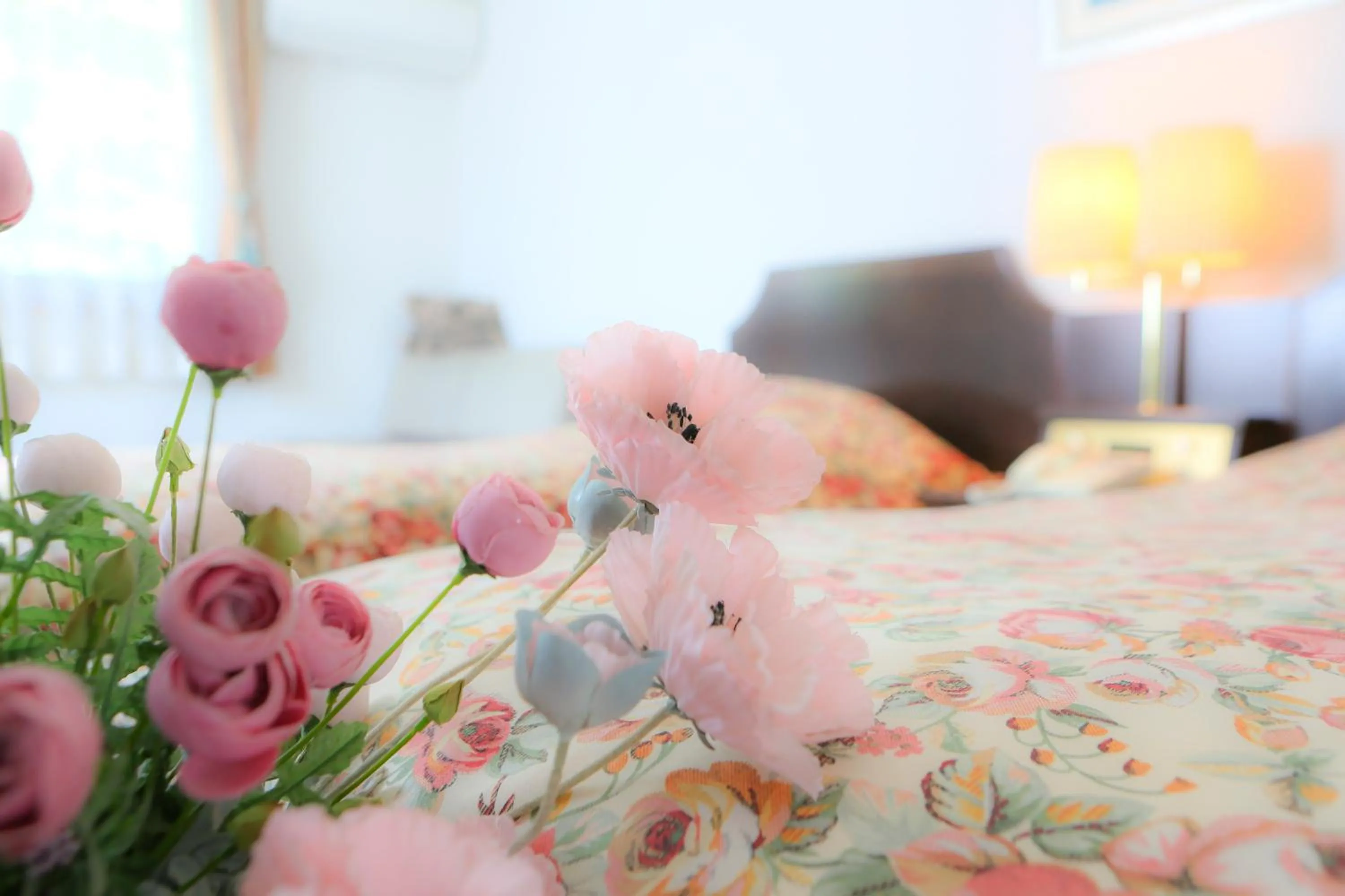 Bed in Hotel Soyokaze