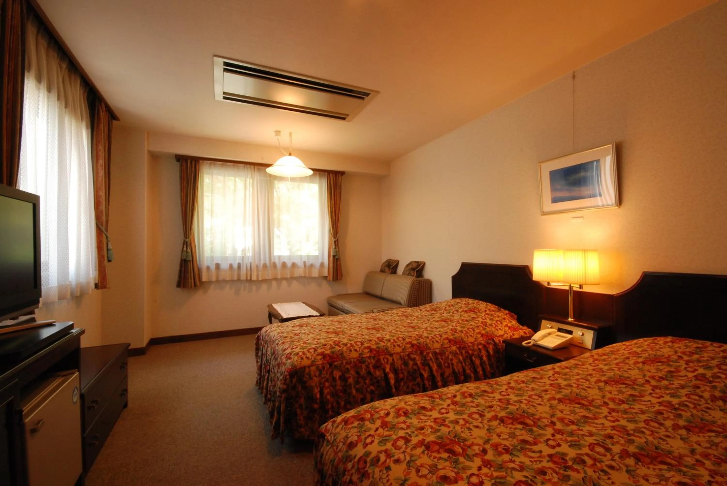 Bed in Hotel Soyokaze