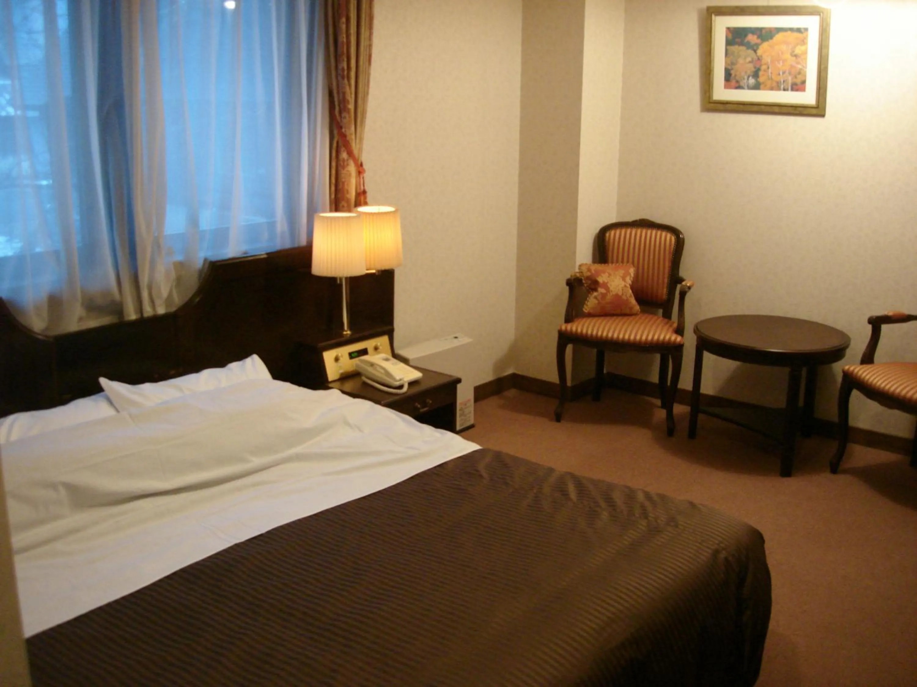 Bed in Hotel Soyokaze