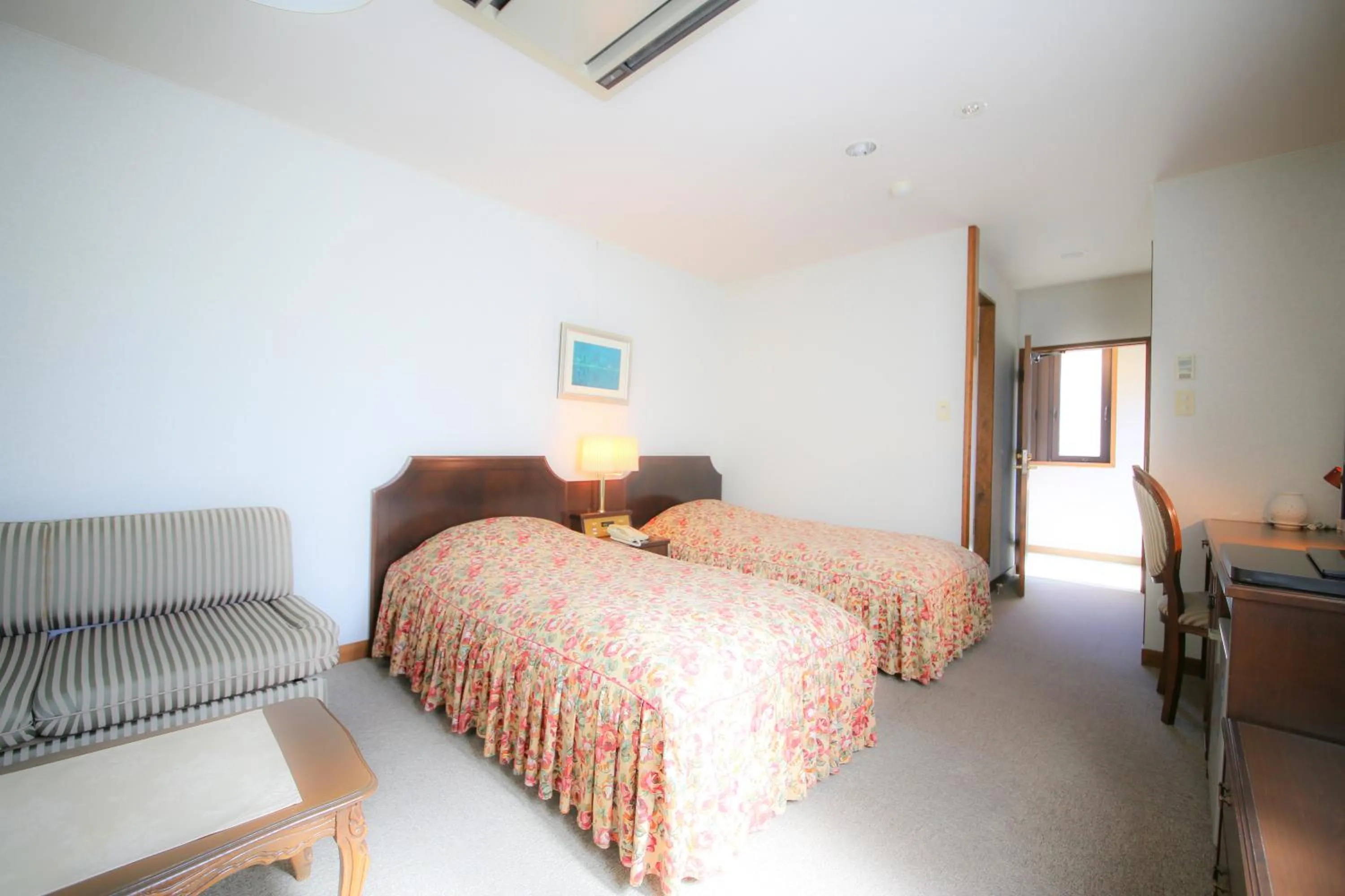 Bed in Hotel Soyokaze