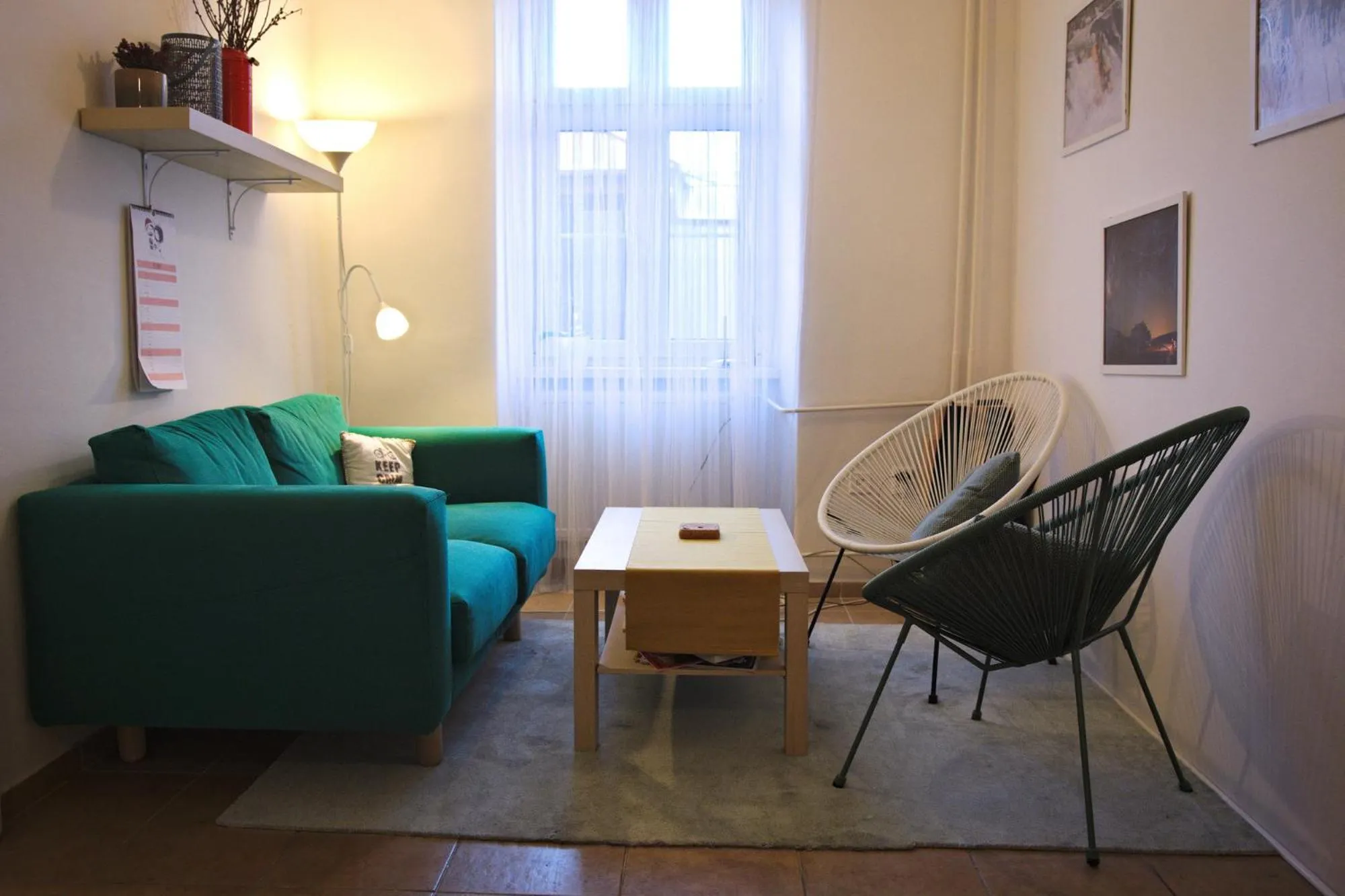 Living room in GRAN hostel