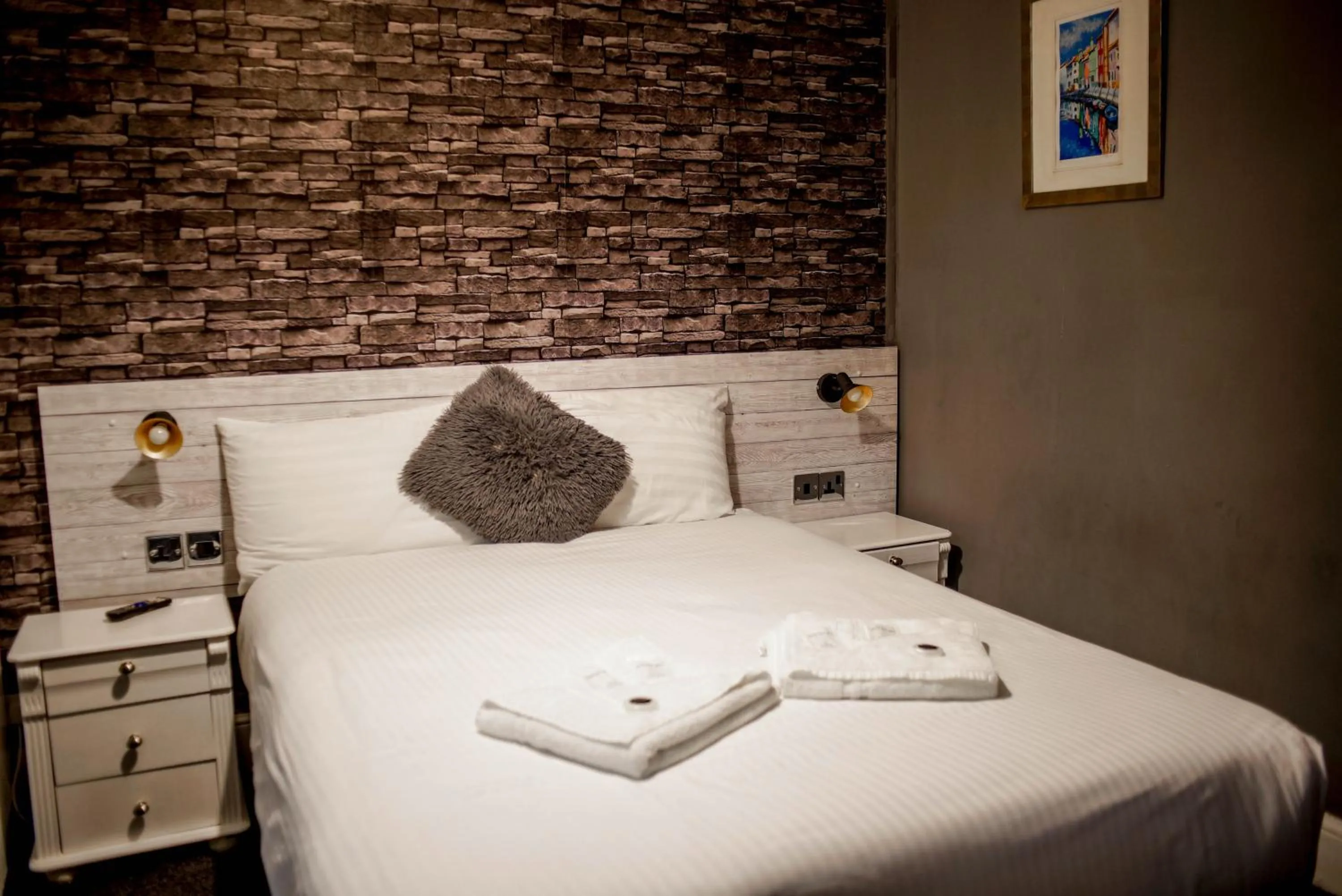 Bedroom, Bed in Villa Rose