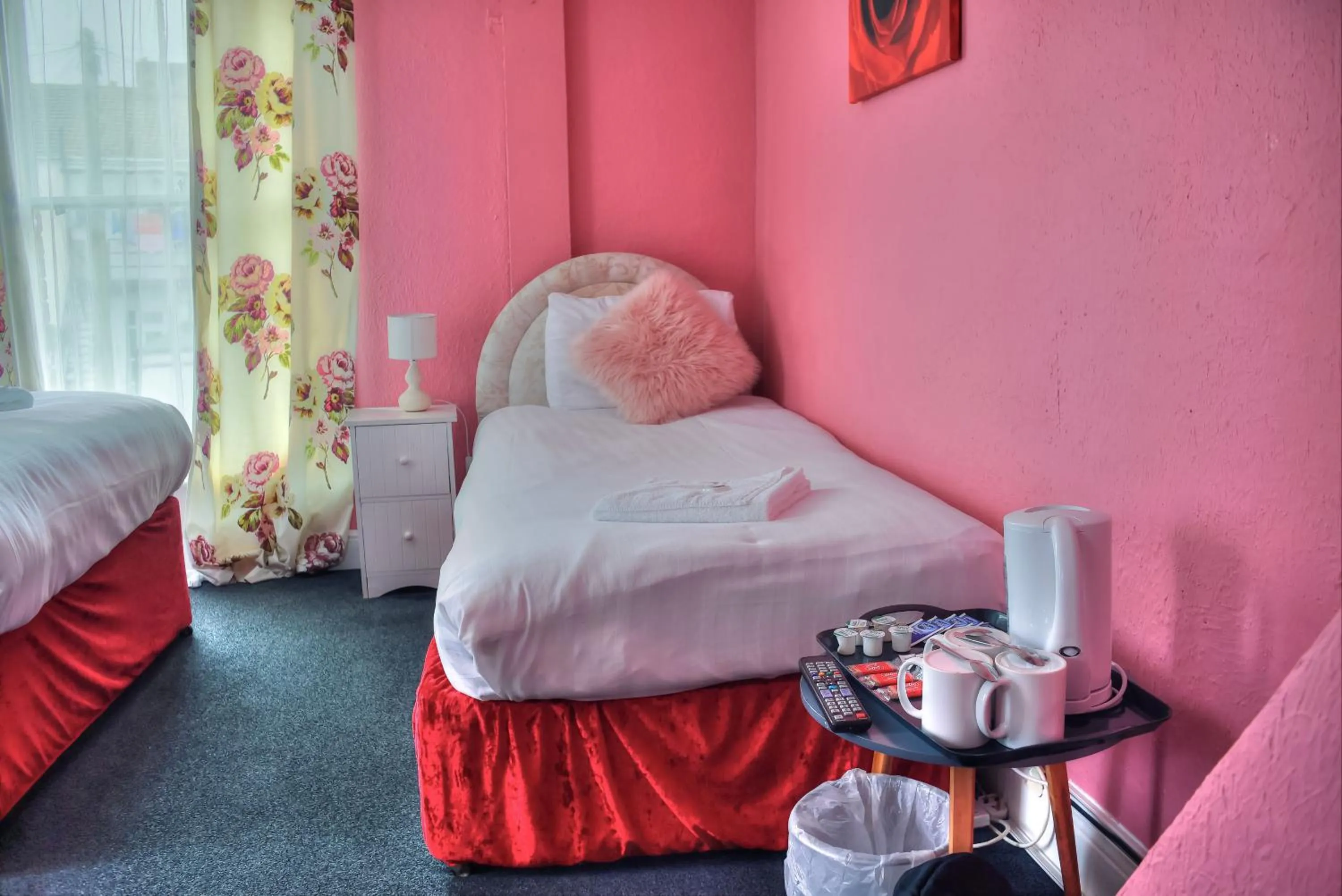 Bedroom, Bed in Villa Rose