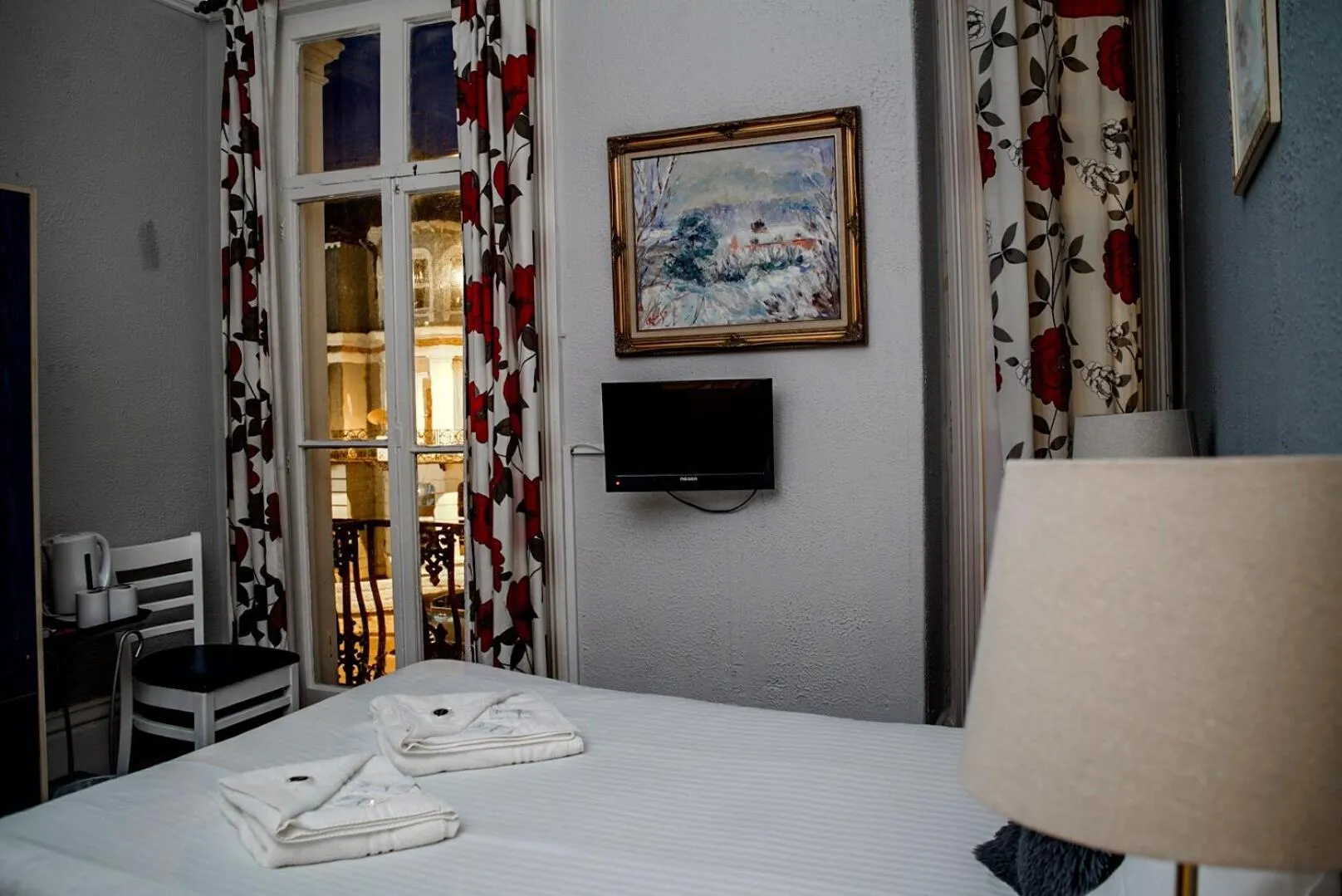 Bedroom, Bed in Villa Rose