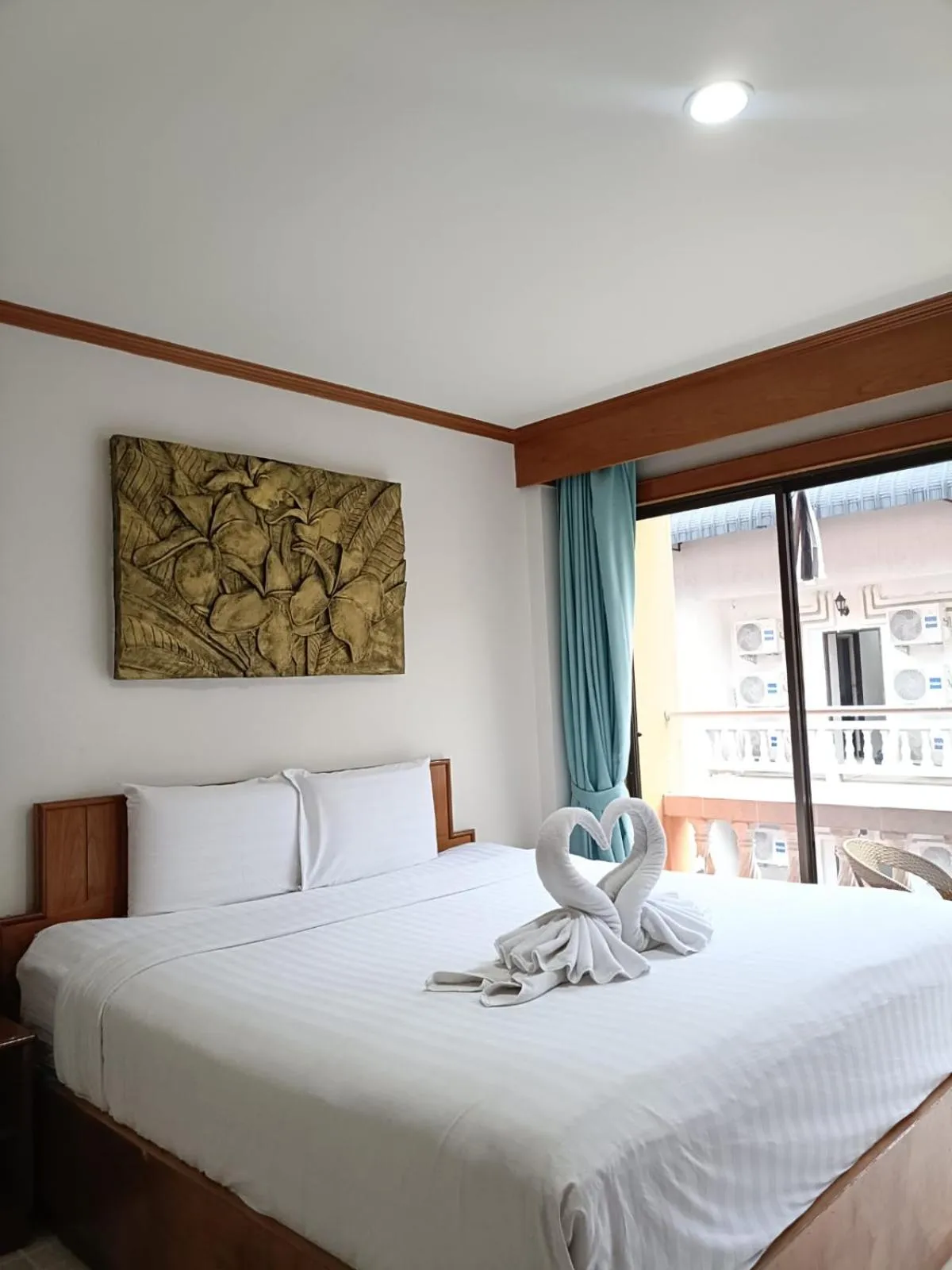 Bed in Andaman Sea Patong