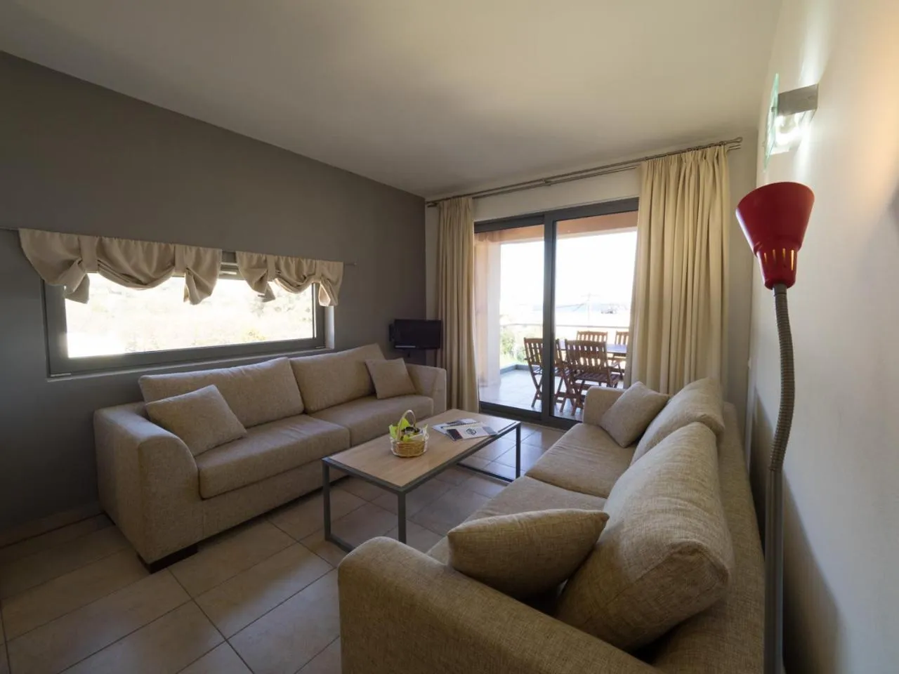 Seating area in Almyra Hotel