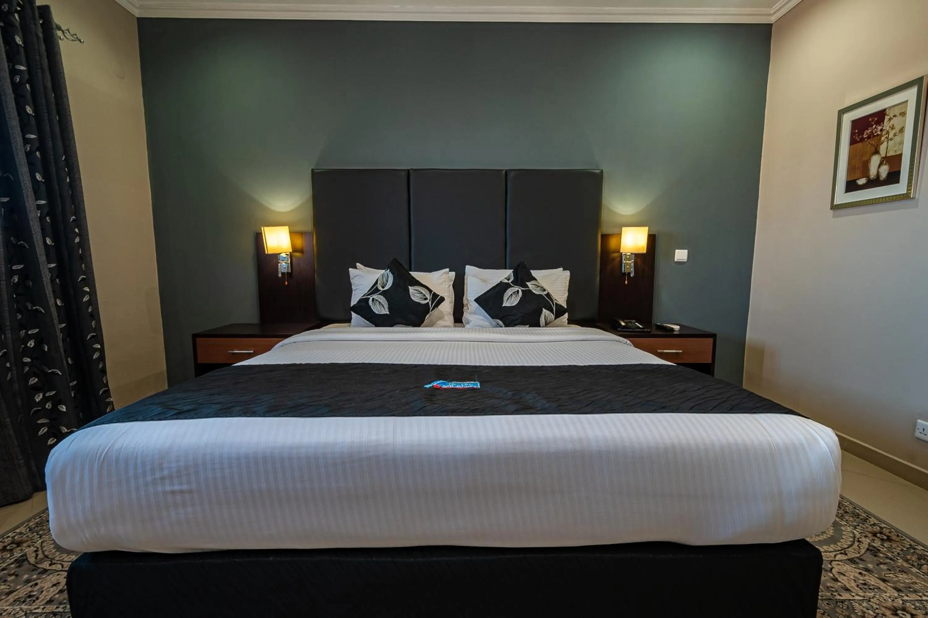 Bed in Hotel Milenio
