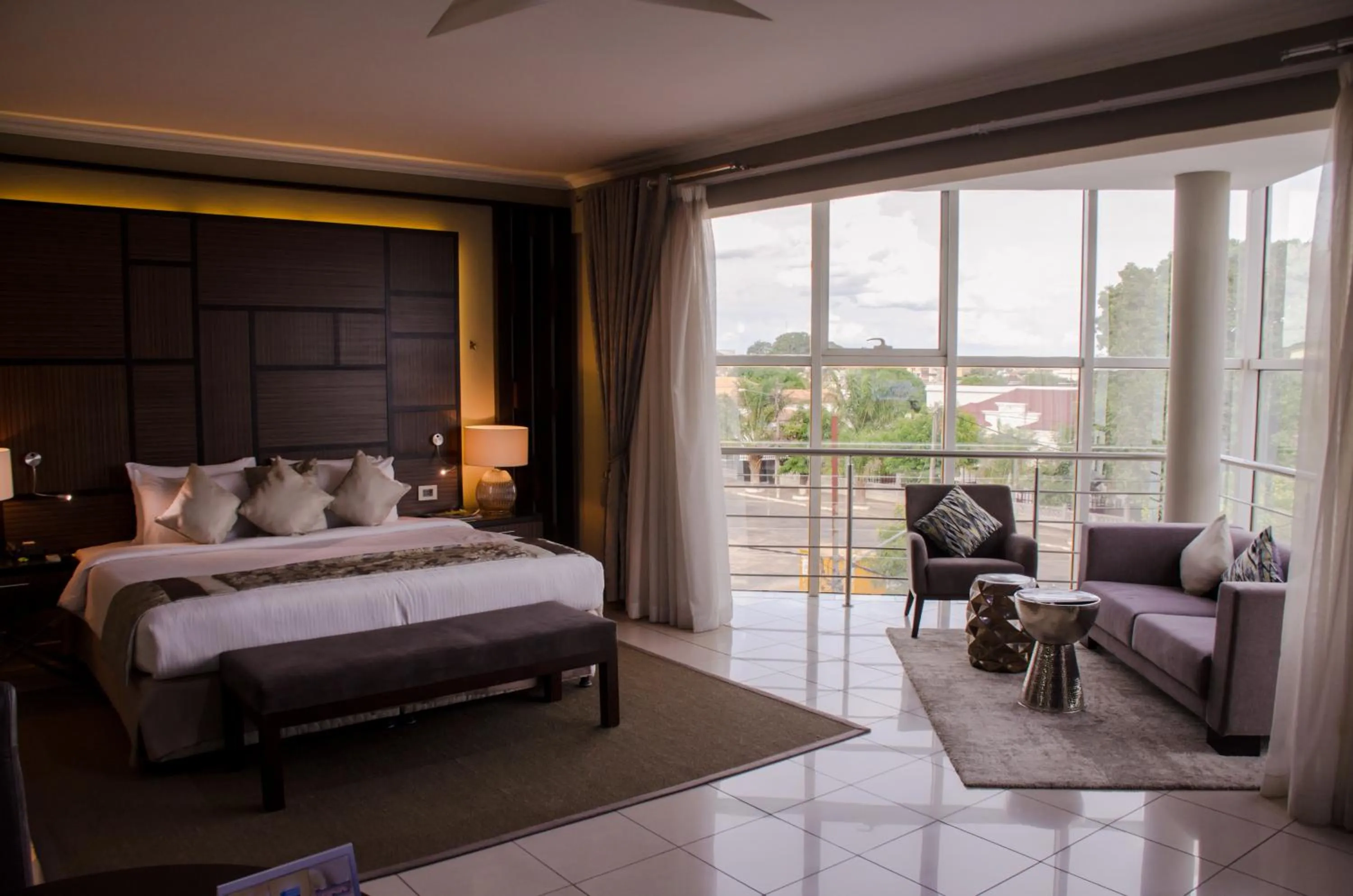 Bed in Hotel Milenio