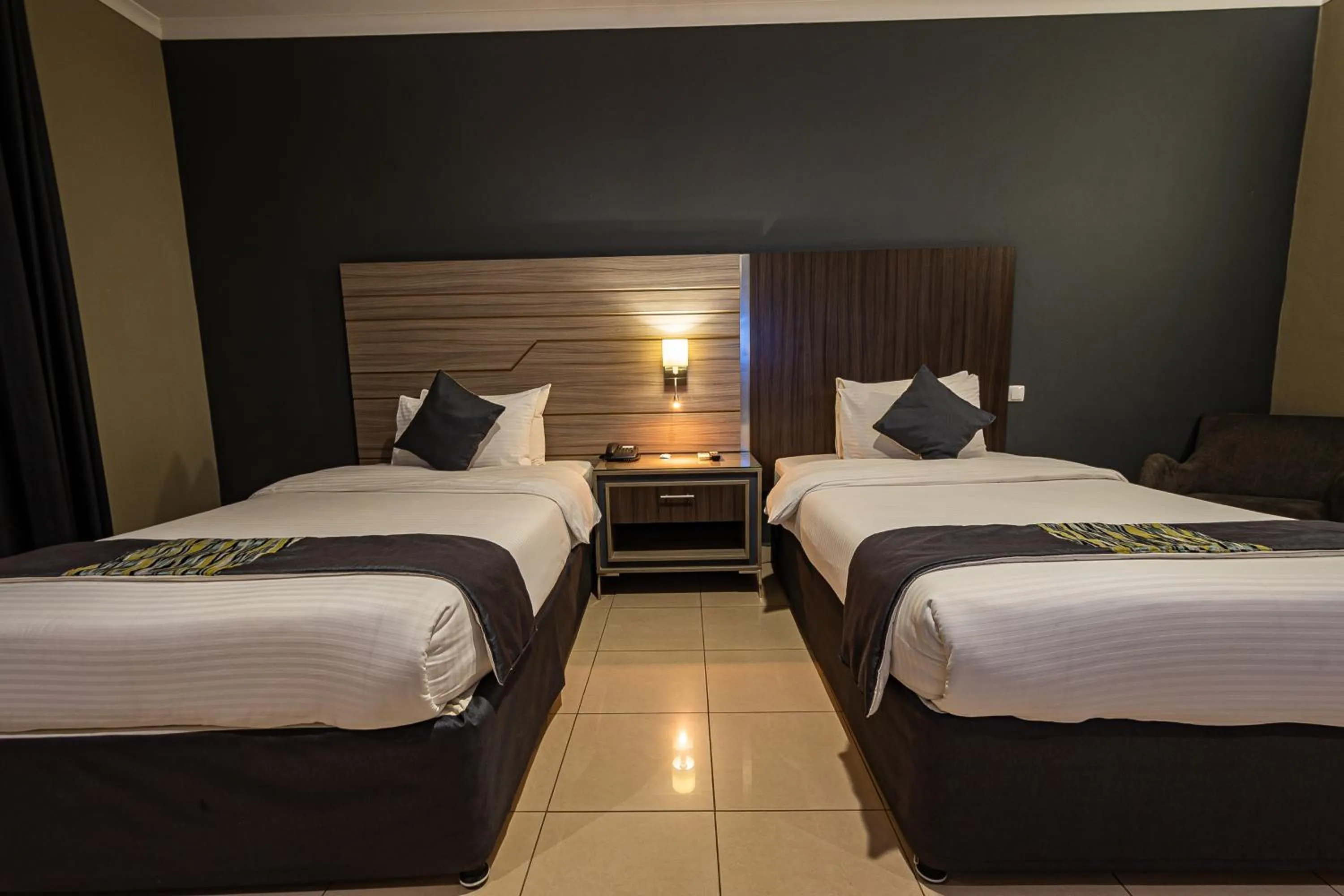 Bed in Hotel Milenio