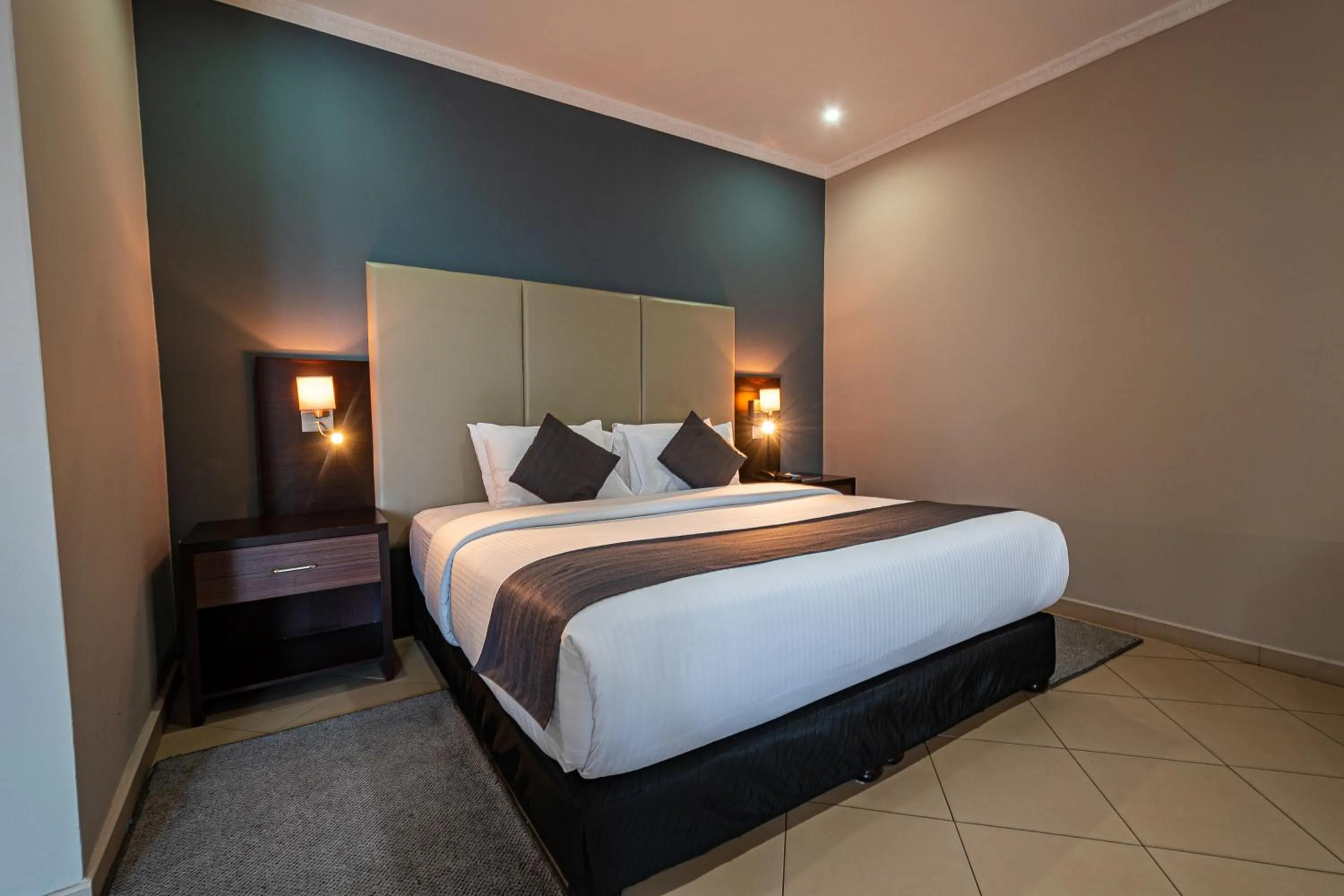 Bed in Hotel Milenio