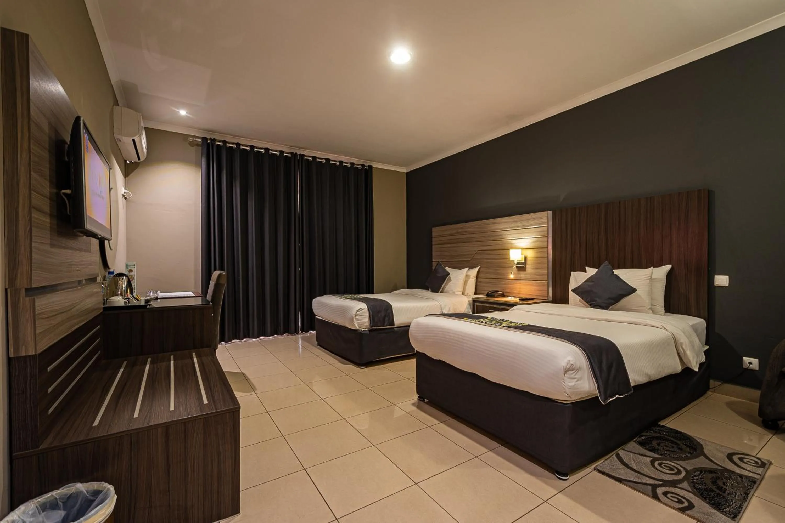 Bed in Hotel Milenio