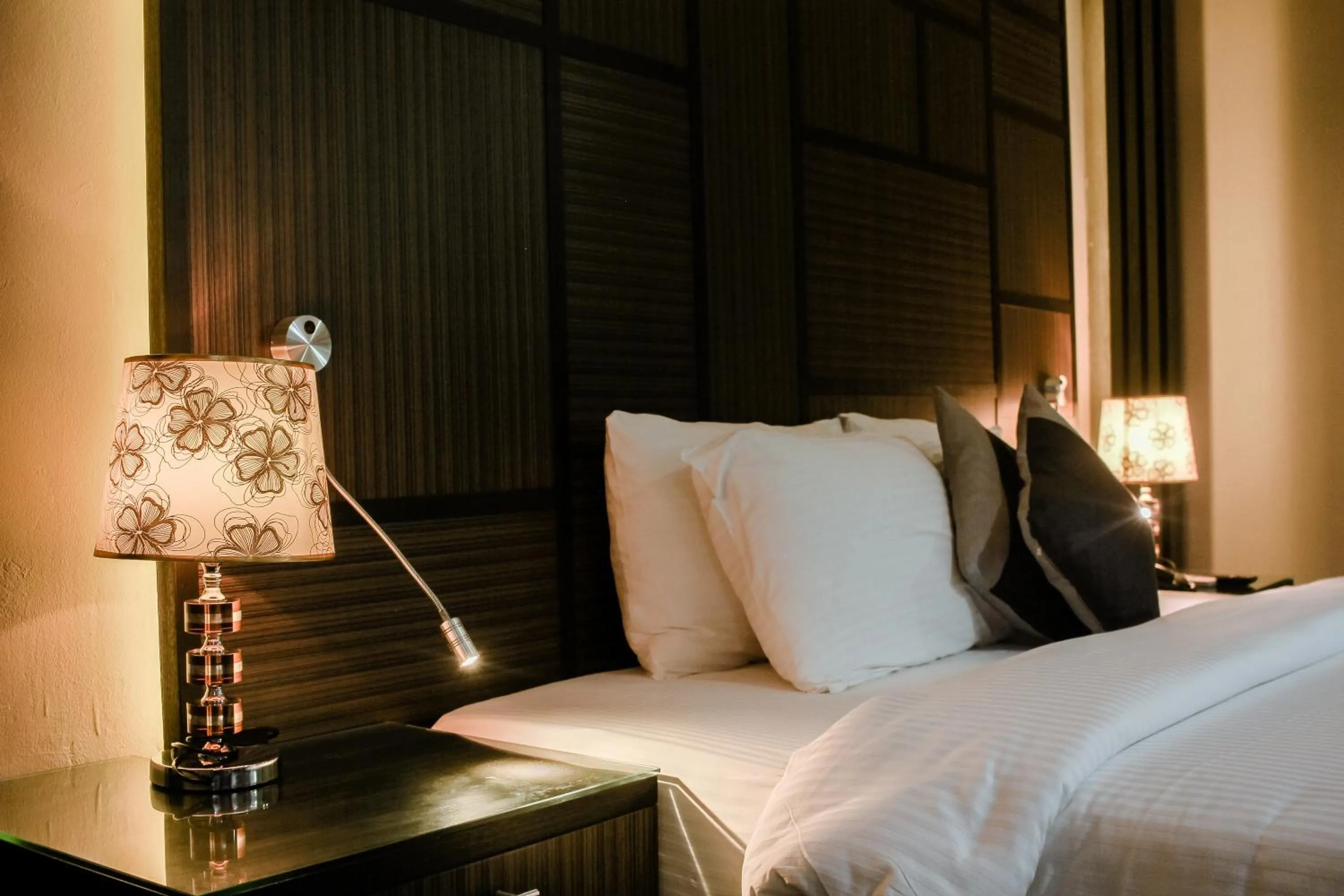 Bed in Hotel Milenio
