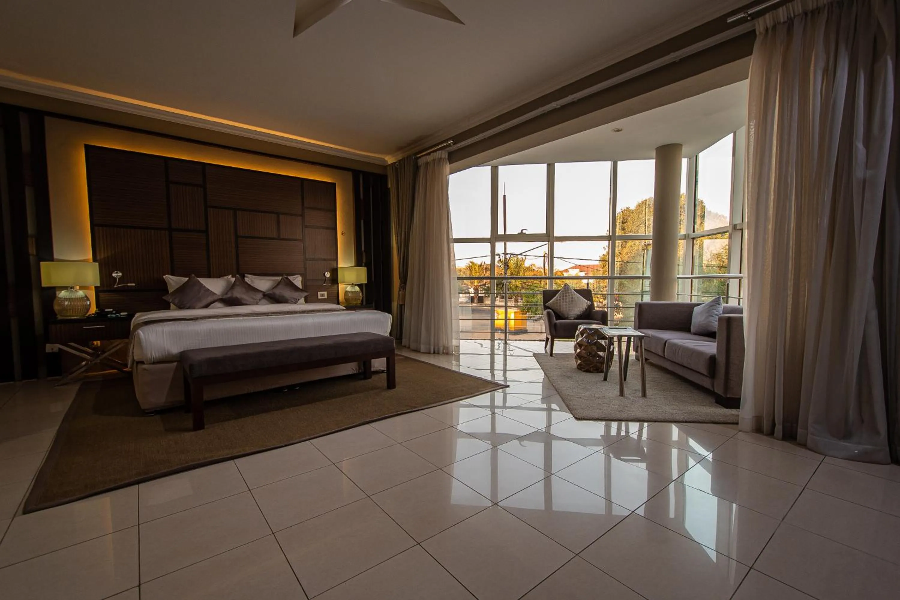 Bed in Hotel Milenio