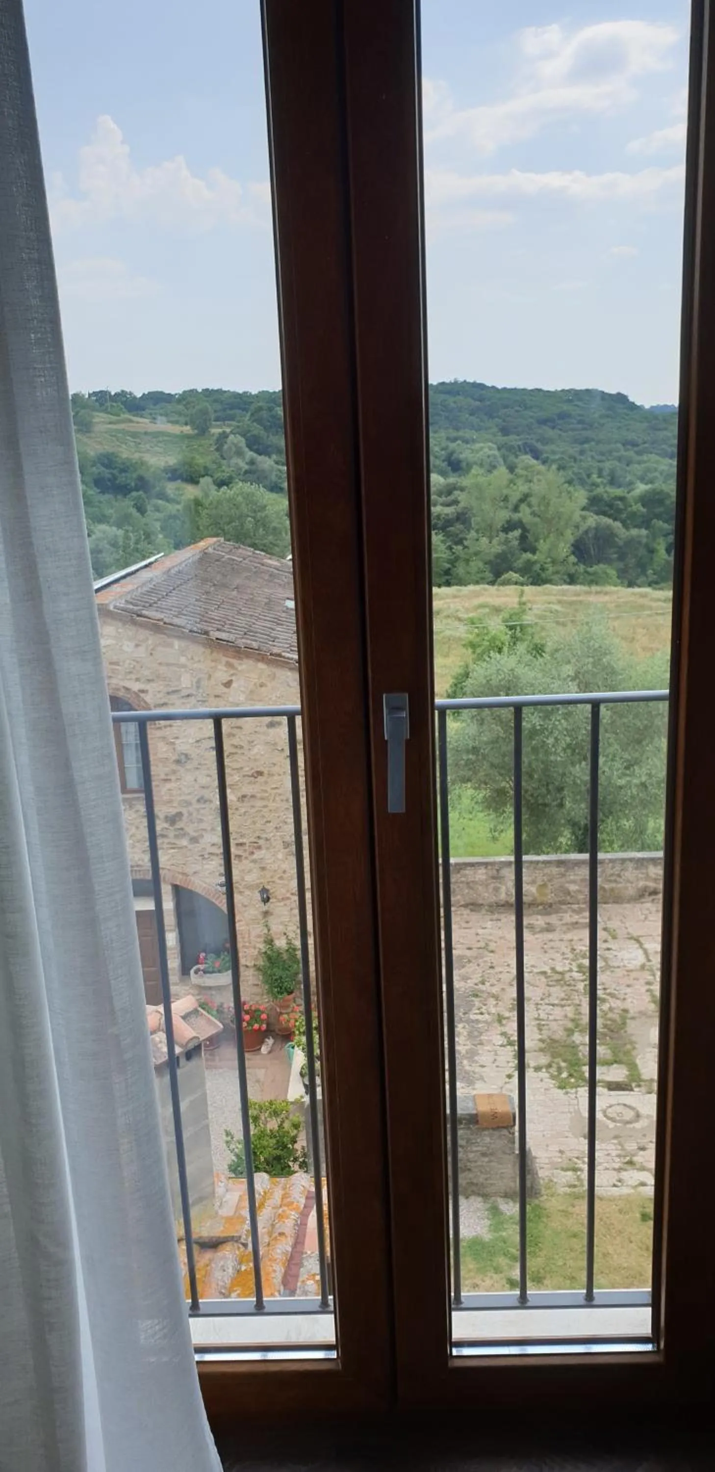 View (from property/room) in San Paterno B&B