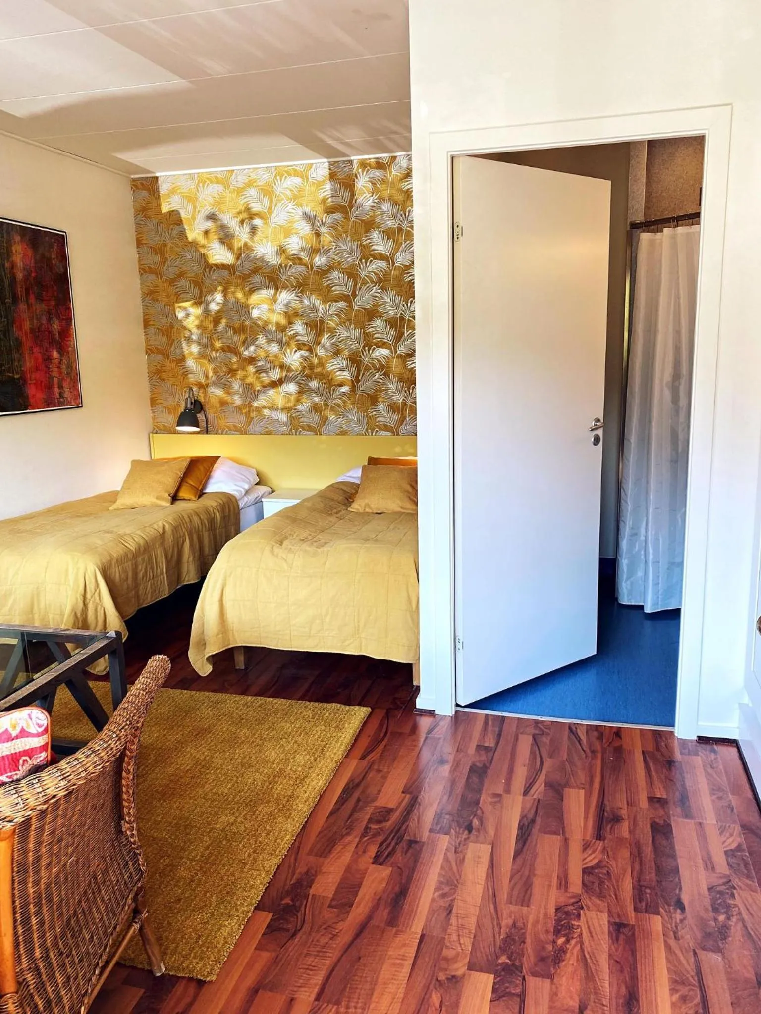 Bed in Nørre Vissing Kro