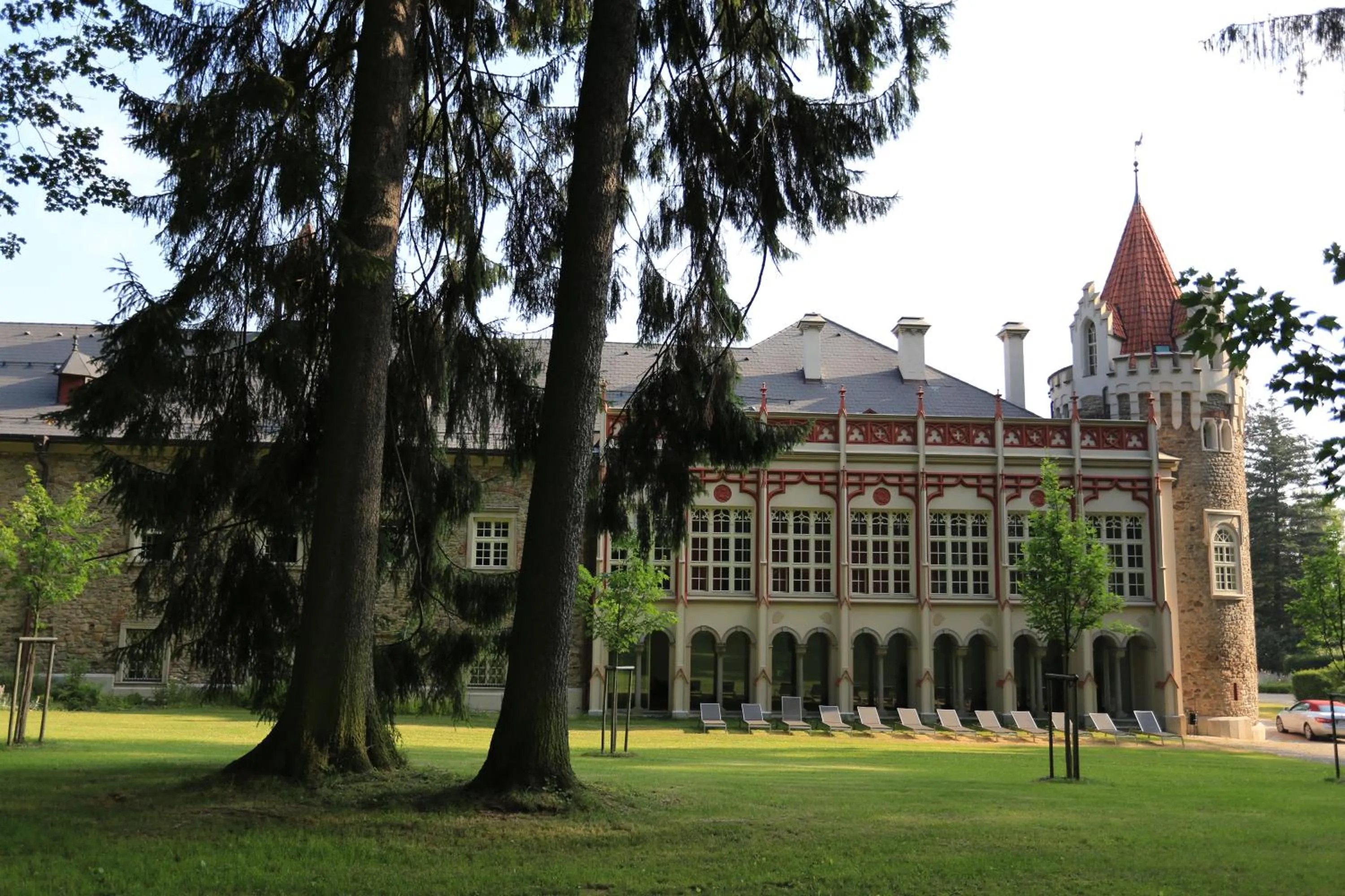 Facade/entrance in Chateau Herálec Boutique Hotel & Spa by L'Occitane