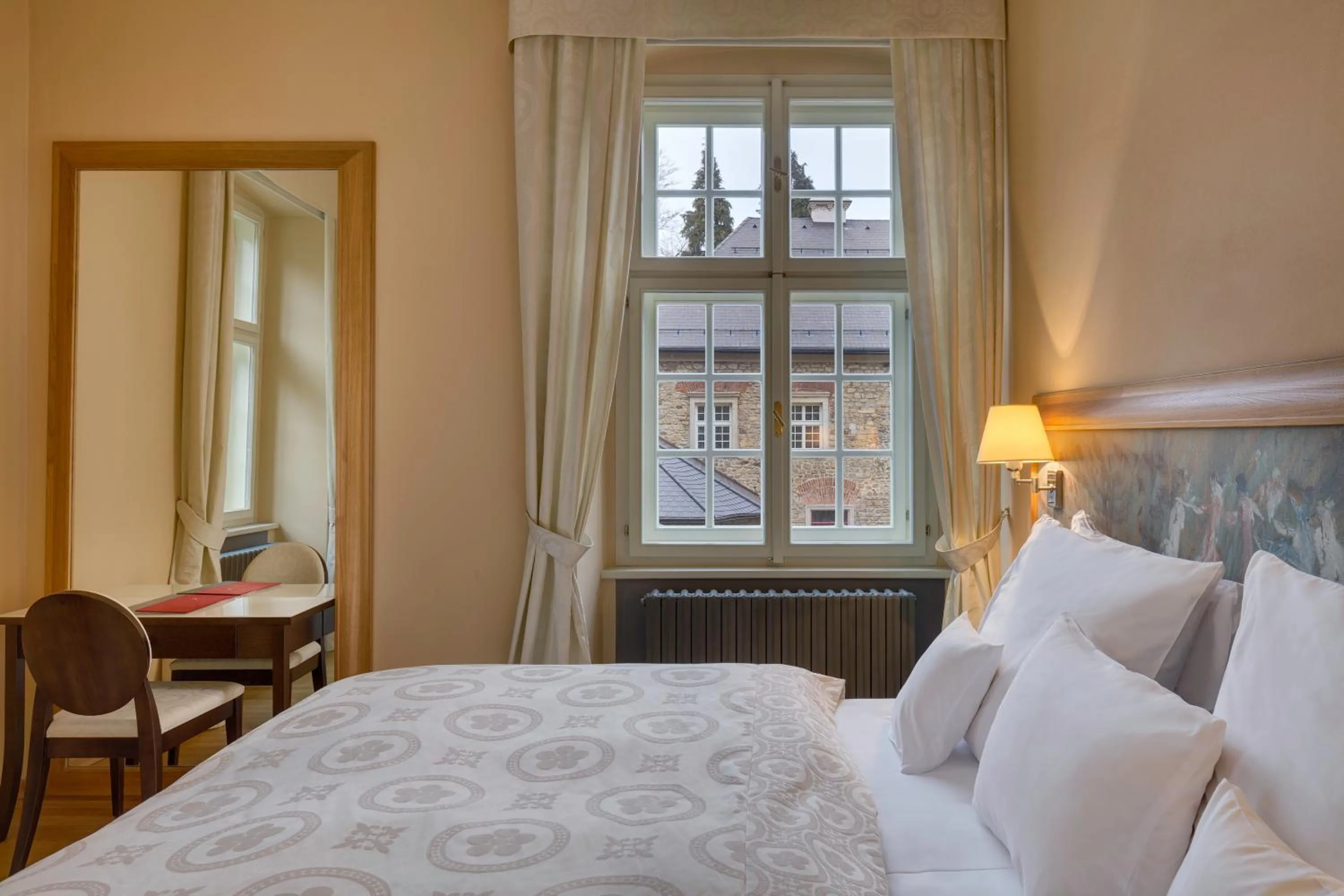 Bedroom, Bed in Chateau Herálec Boutique Hotel & Spa by L'Occitane