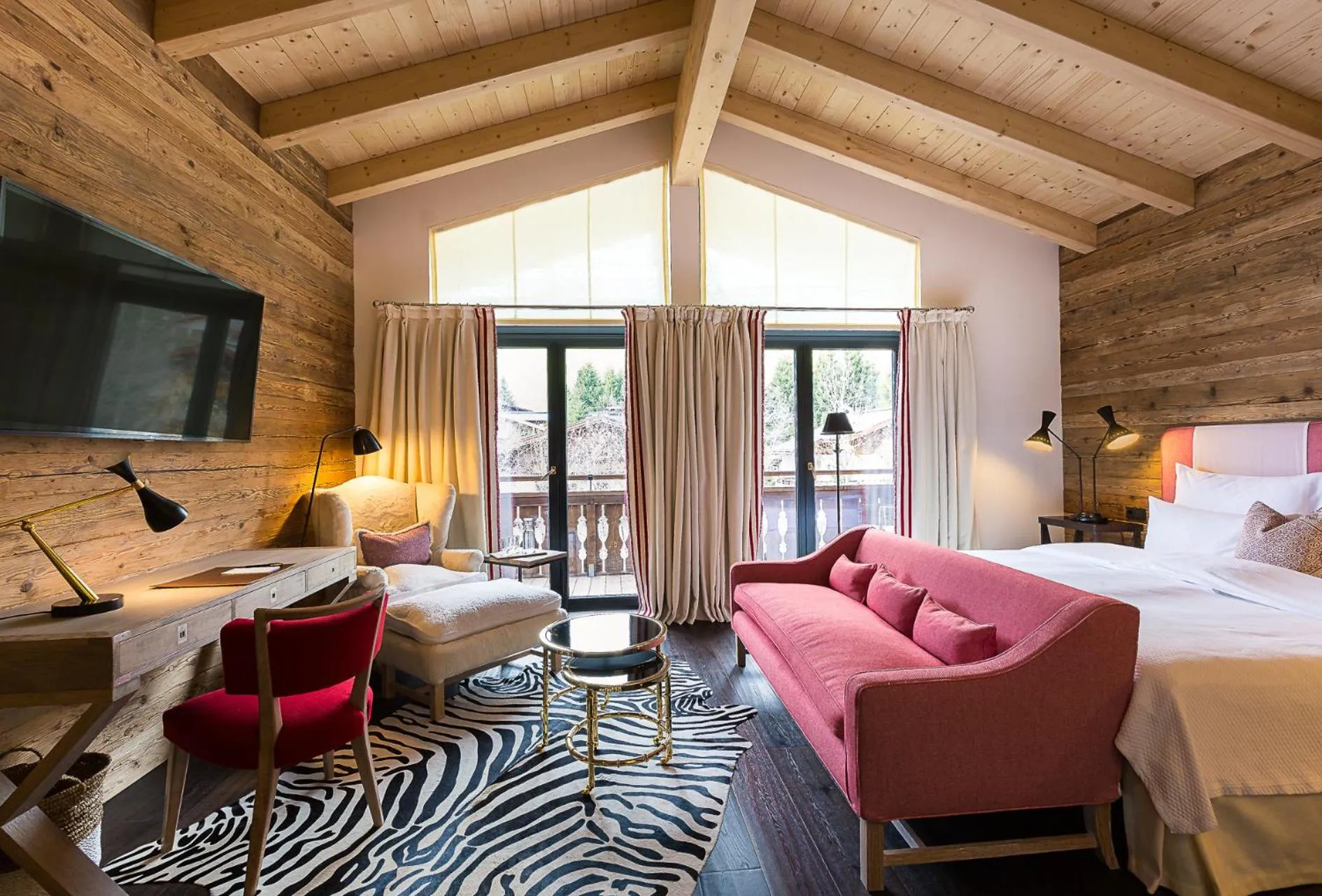 Living room, Bed in House of Hütter - Wachtelhof & SPA
