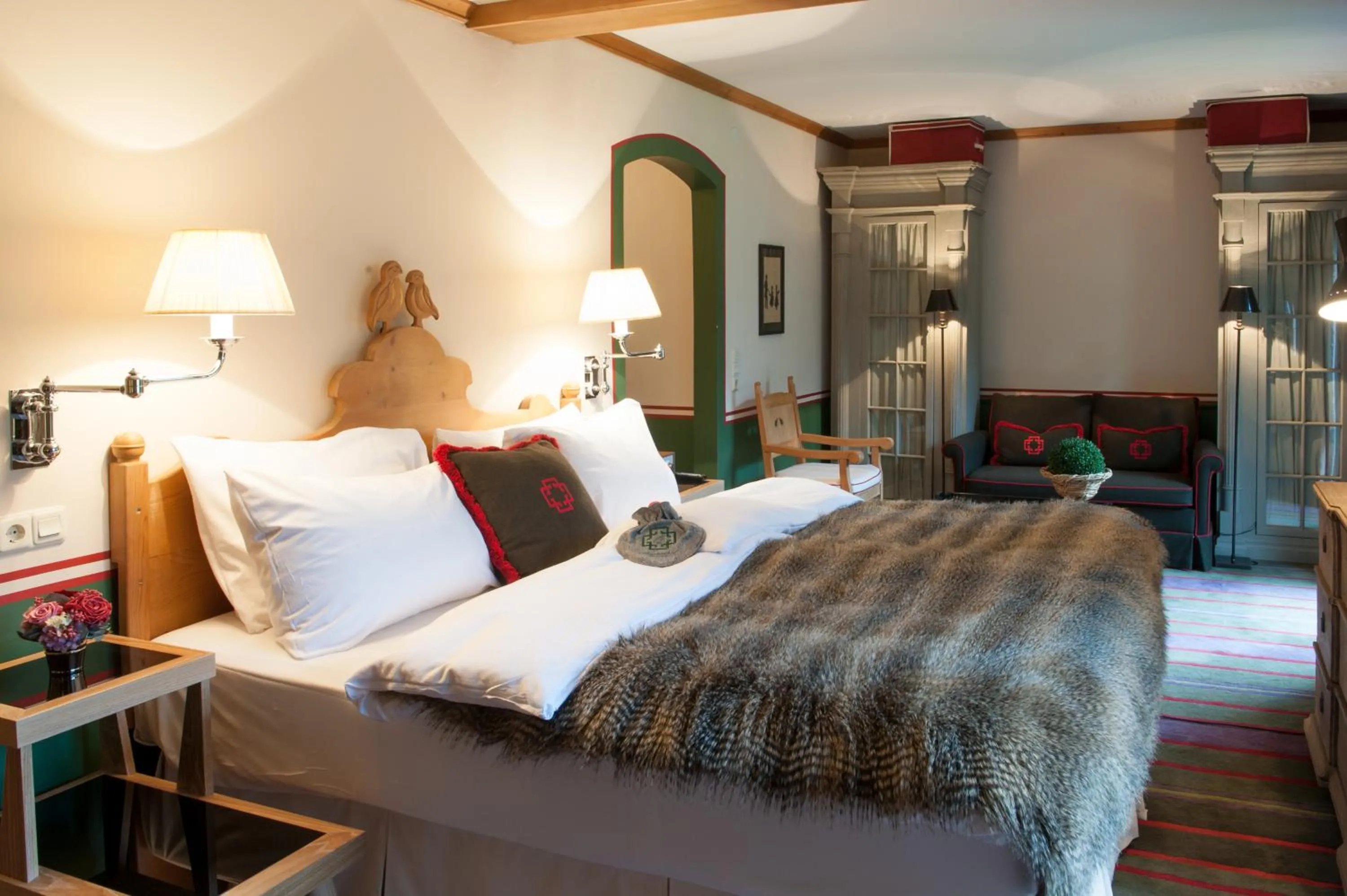 Bedroom, Bed in House of Hütter - Wachtelhof & SPA