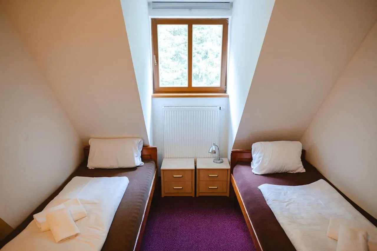 Bed in Horský Hotel Popradské Pleso