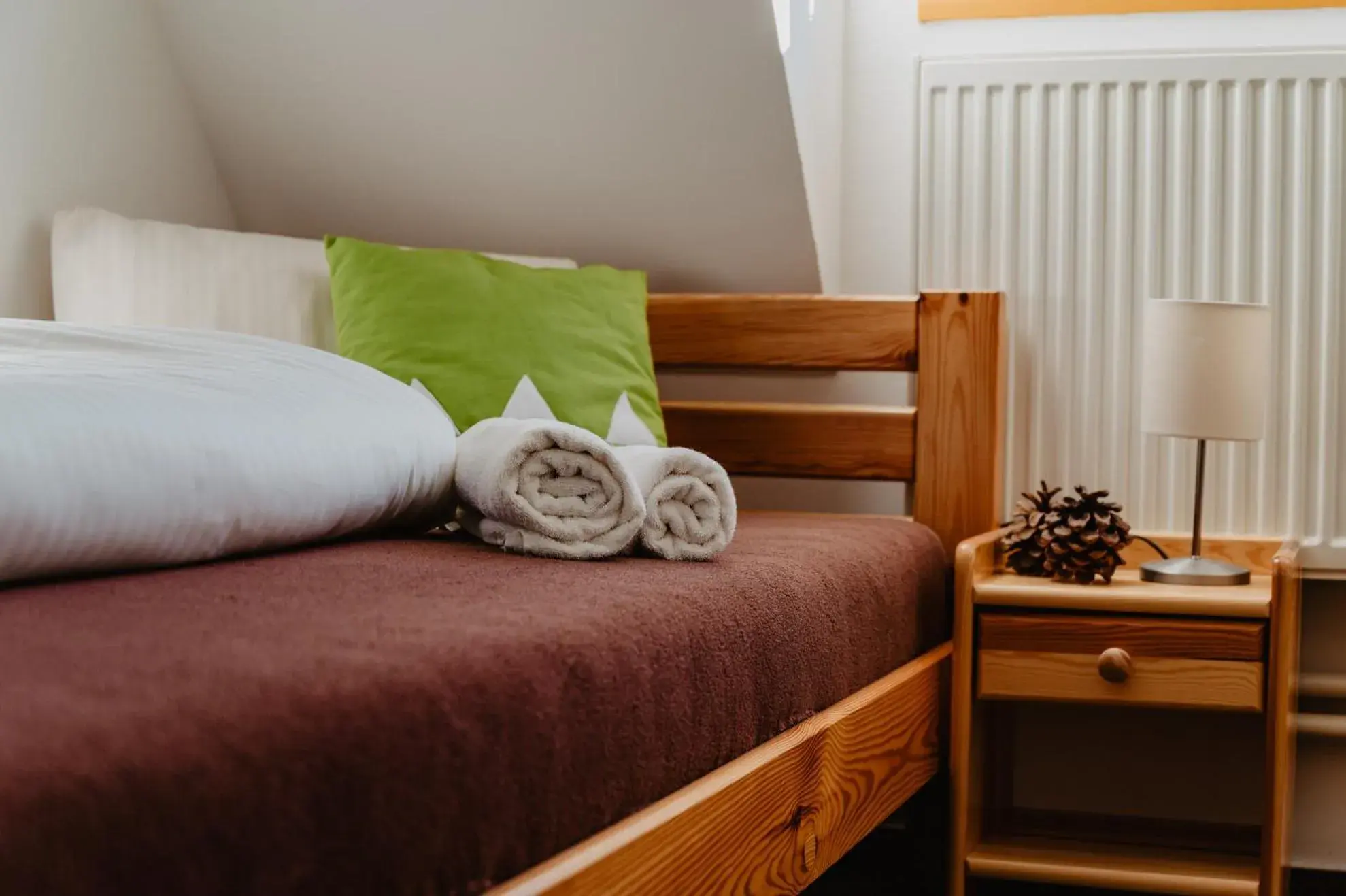 Twin Room with Private Bathroom in Horský Hotel Popradské Pleso Twin Room with Private Bathroom in Horský Hotel Popradské Pleso