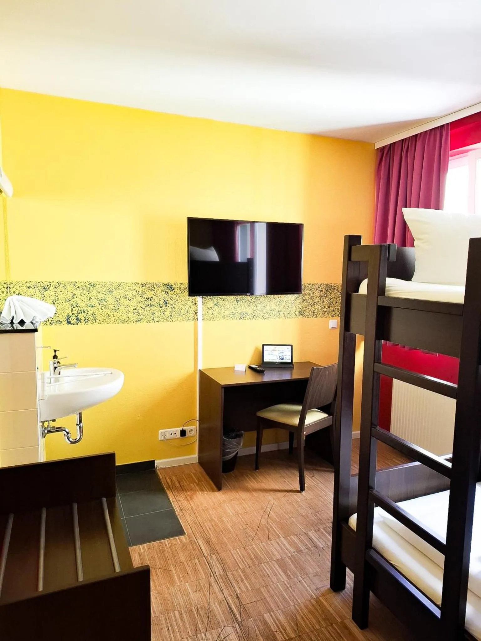 Photo of the whole room, Bed in HOLI City Apart Hotel Berlin