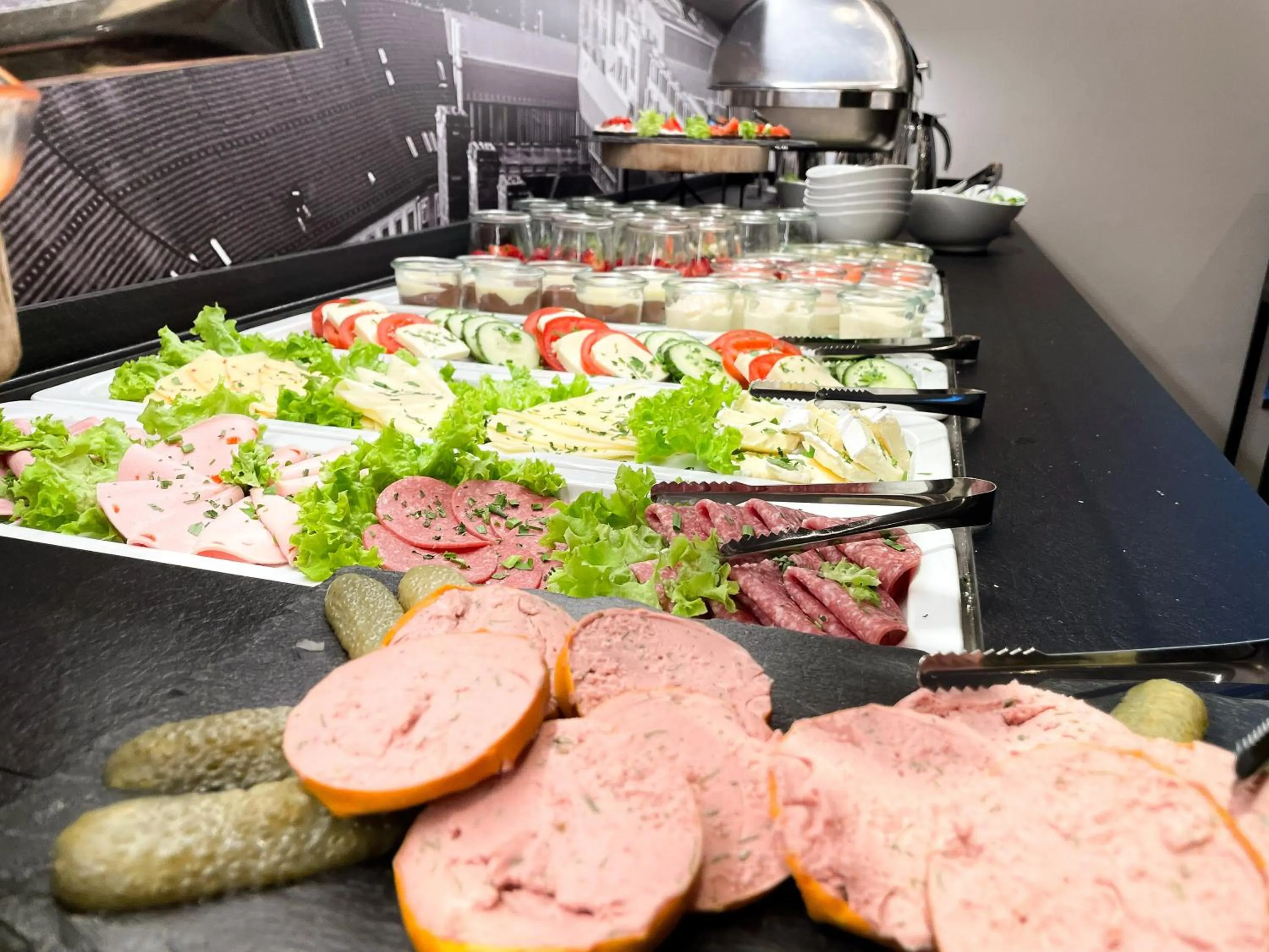 Breakfast in HOLI City Apart Hotel Berlin