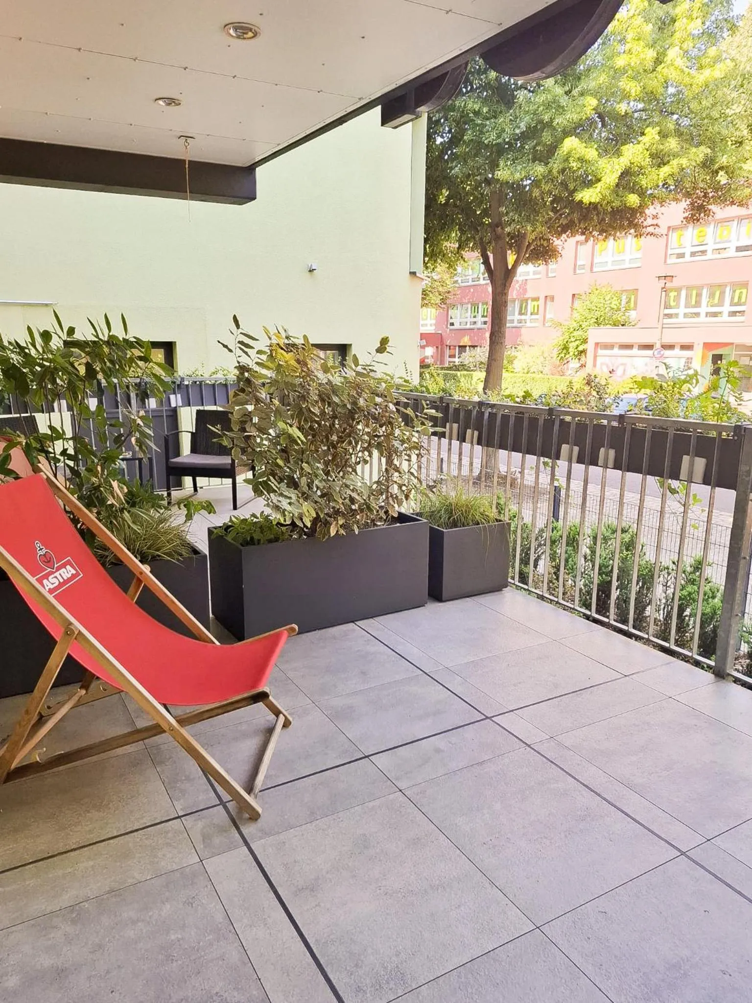 Balcony/Terrace in HOLI City Apart Hotel Berlin