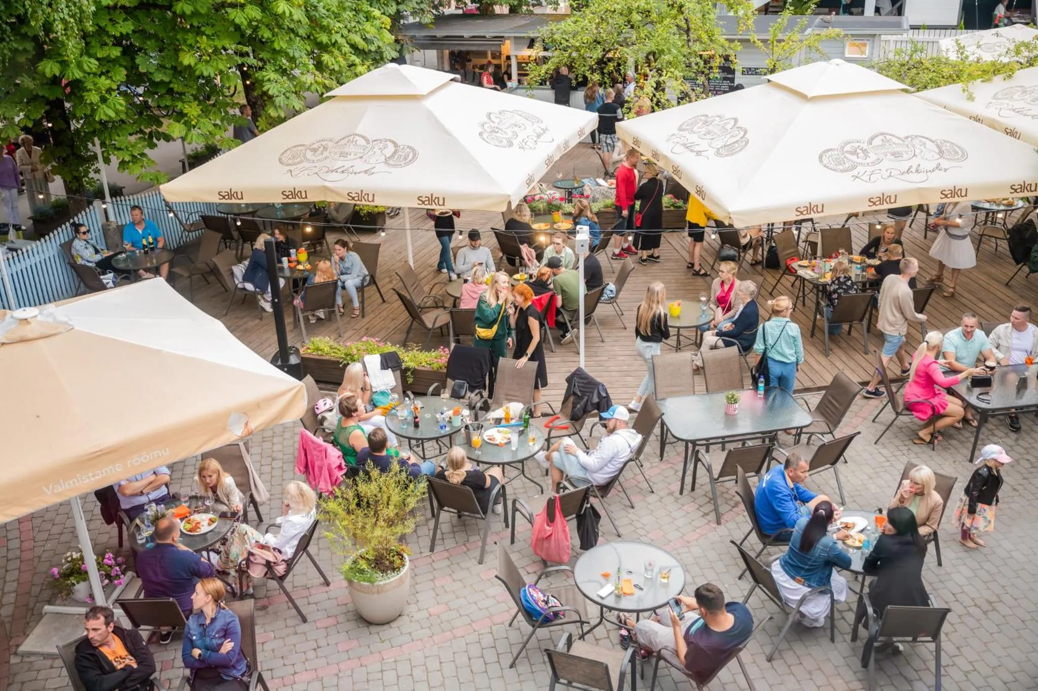 Restaurant/places to eat in Terve Hostel