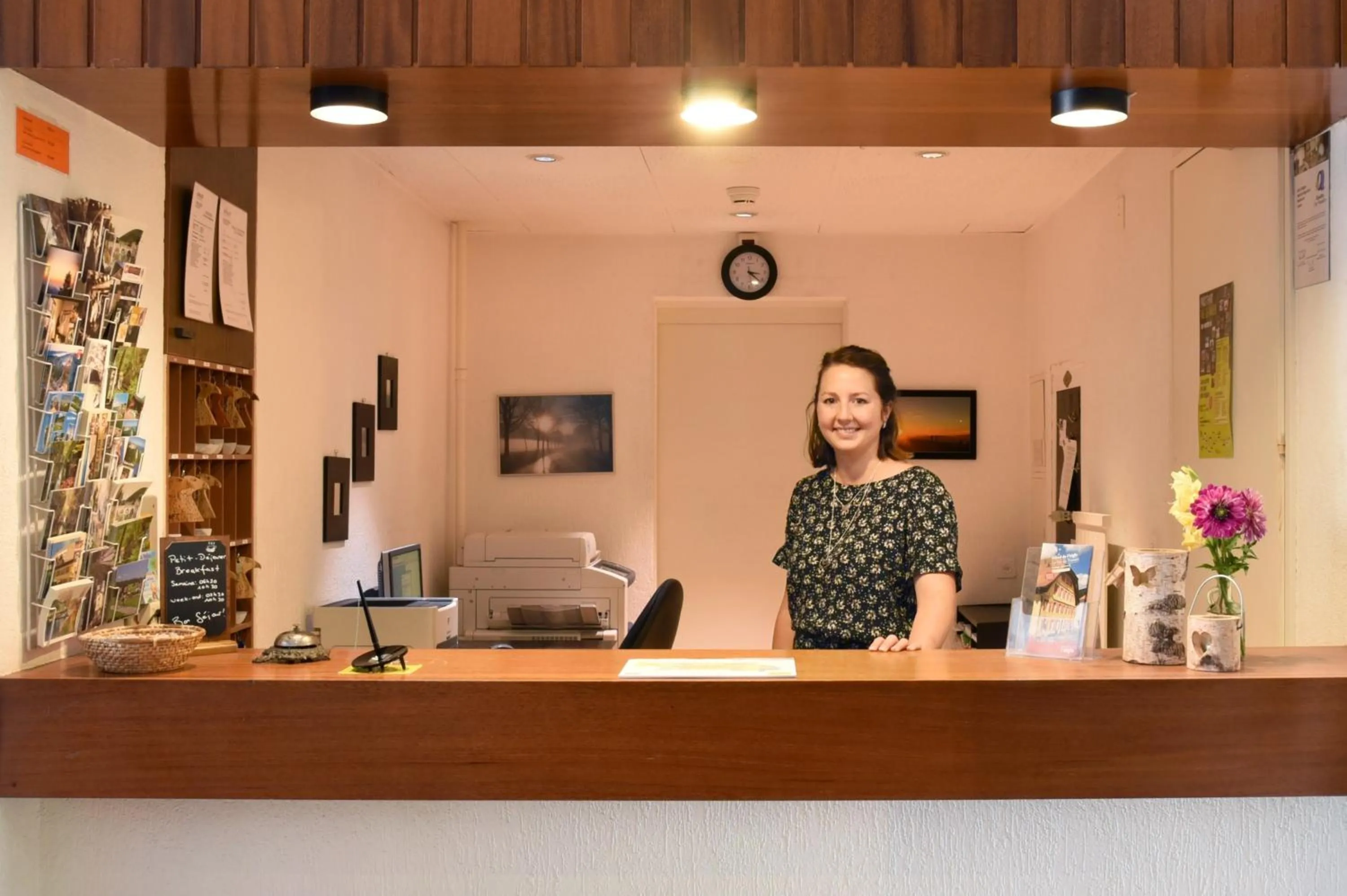 Lobby or reception in Hôtel de l'Aigle