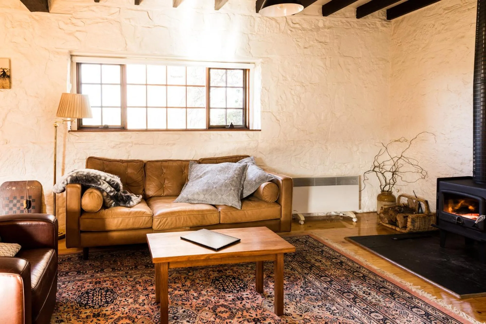 Living room in Daisy Bank Cottages