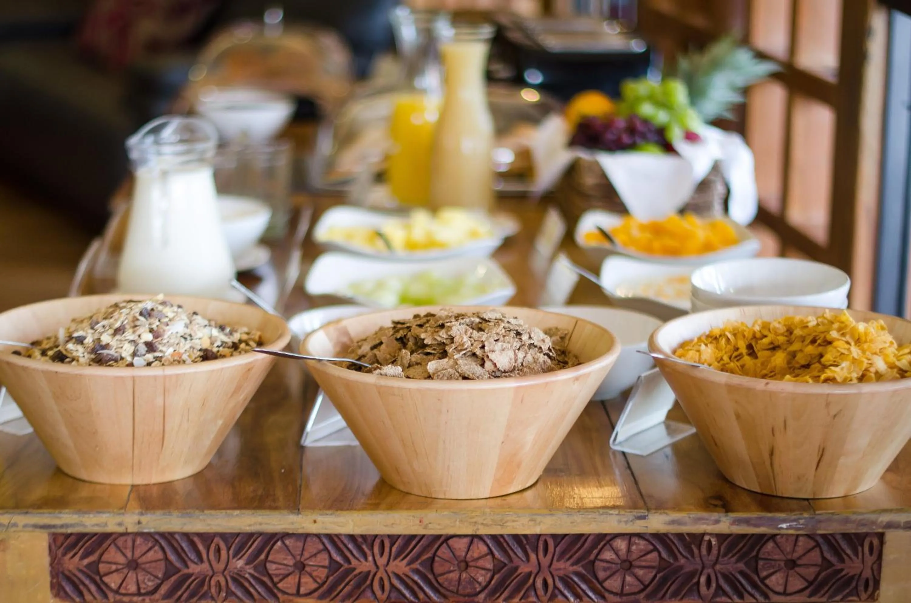 Food and drinks in Lazaat Hotel