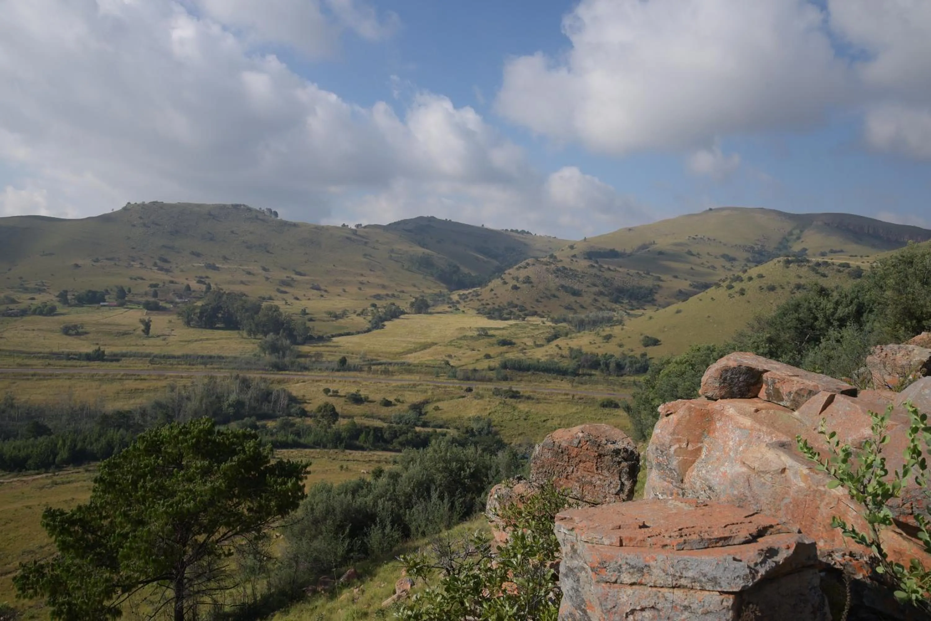 Natural landscape in Stonecutters Lodge