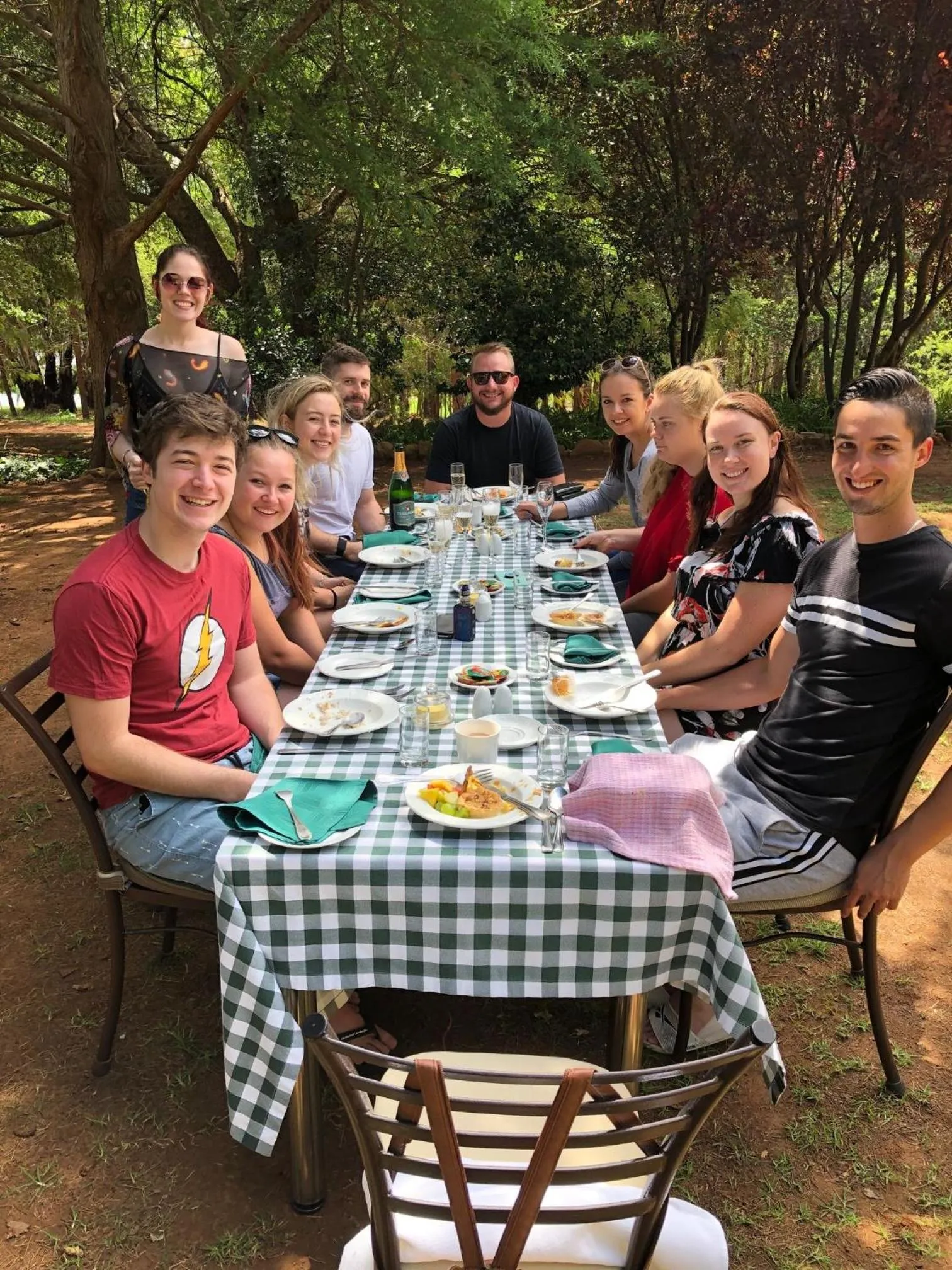 Breakfast in Stonecutters Lodge