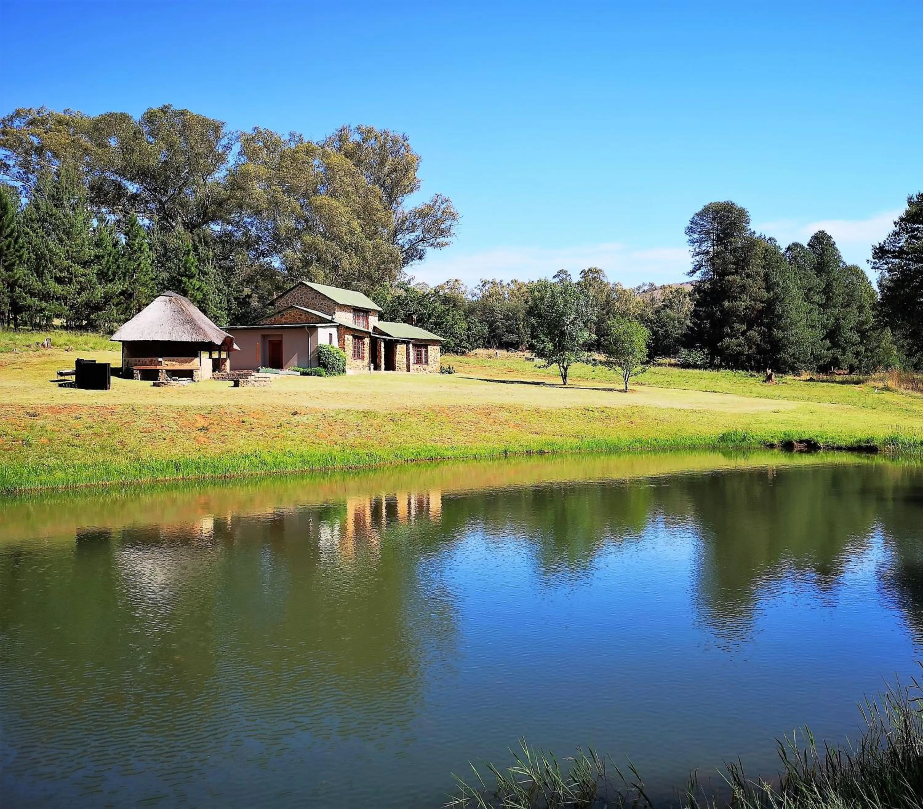 Natural landscape in Stonecutters Lodge