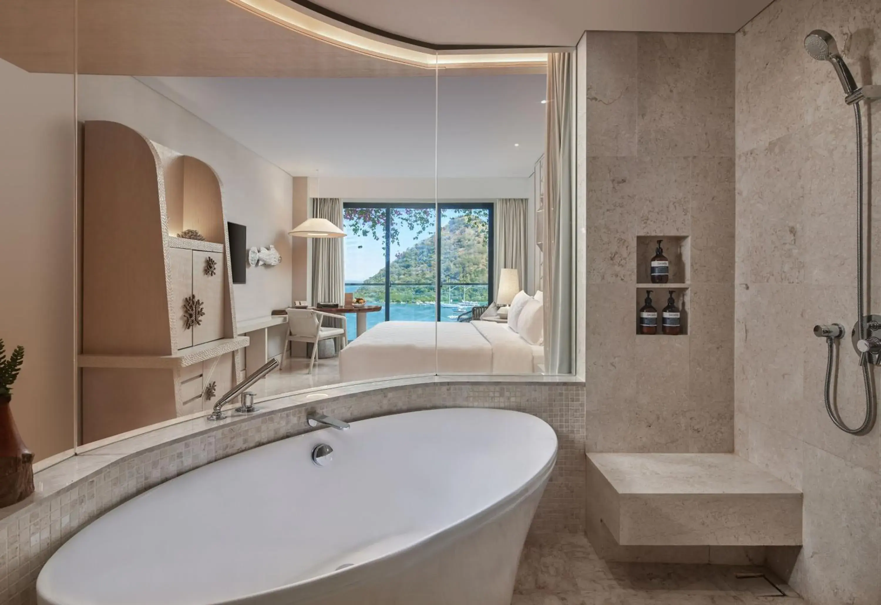 Bathroom in AYANA Komodo Waecicu Beach Bathroom in AYANA Komodo Waecicu Beach