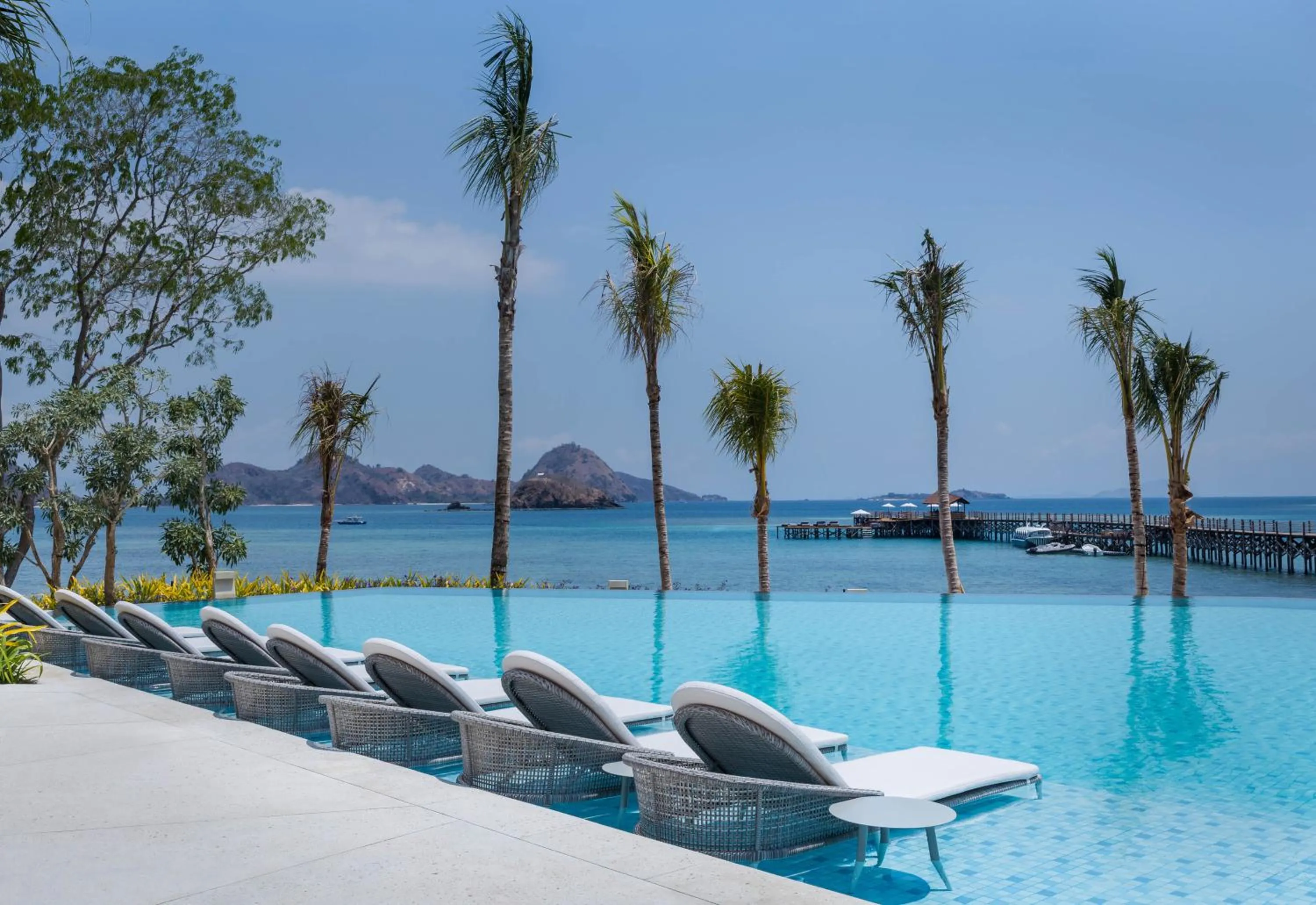 Swimming pool in AYANA Komodo Waecicu Beach
