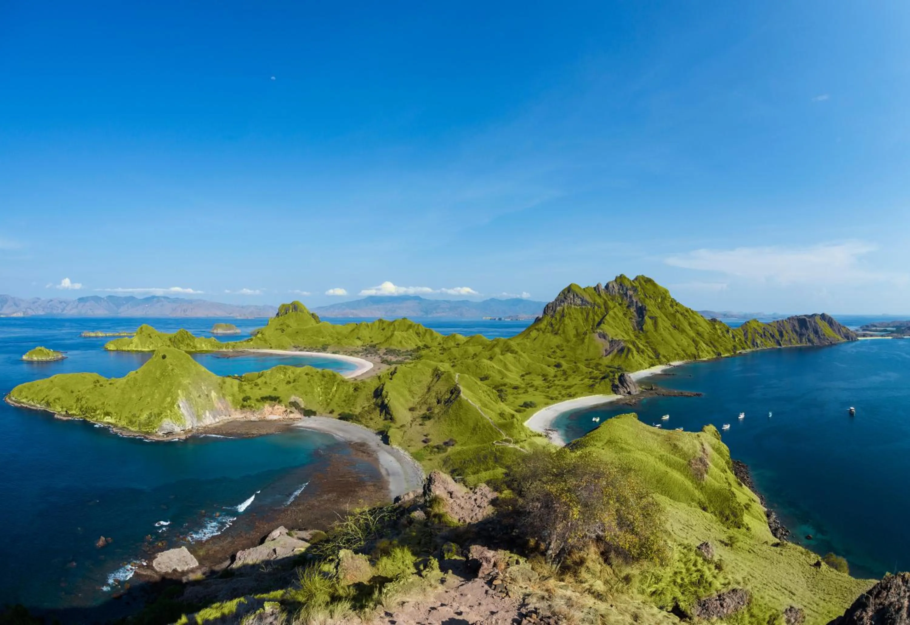 Natural landscape in AYANA Komodo Waecicu Beach