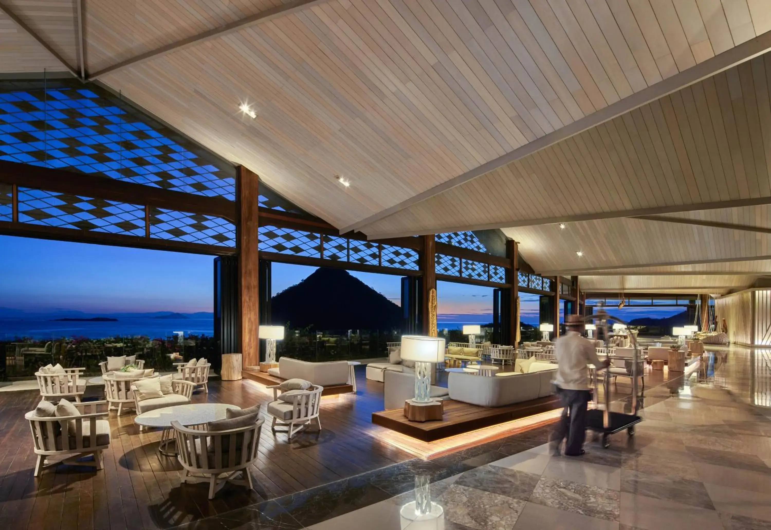 Lobby or reception in AYANA Komodo Waecicu Beach Lobby or reception in AYANA Komodo Waecicu Beach