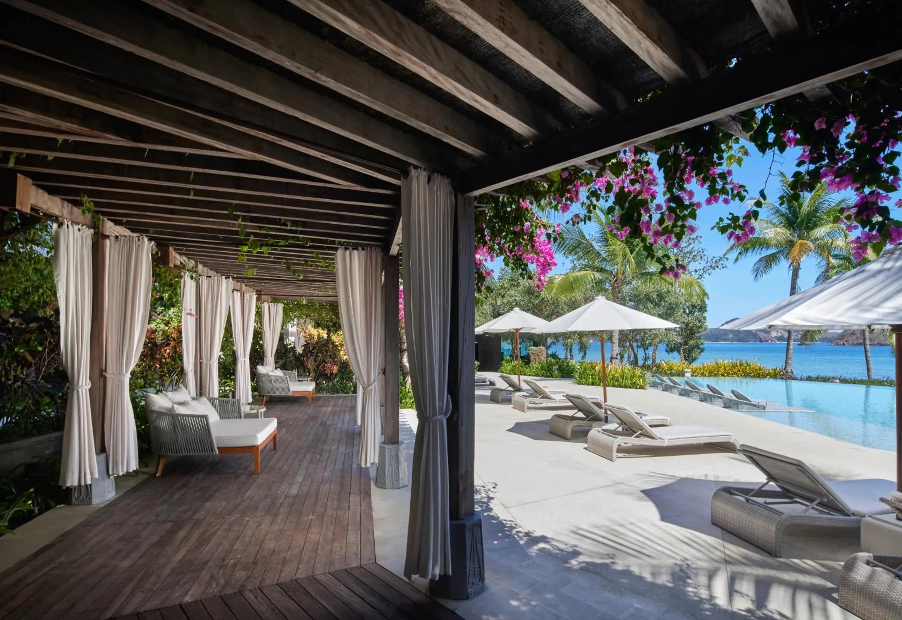 Swimming pool in AYANA Komodo Waecicu Beach Swimming pool in AYANA Komodo Waecicu Beach