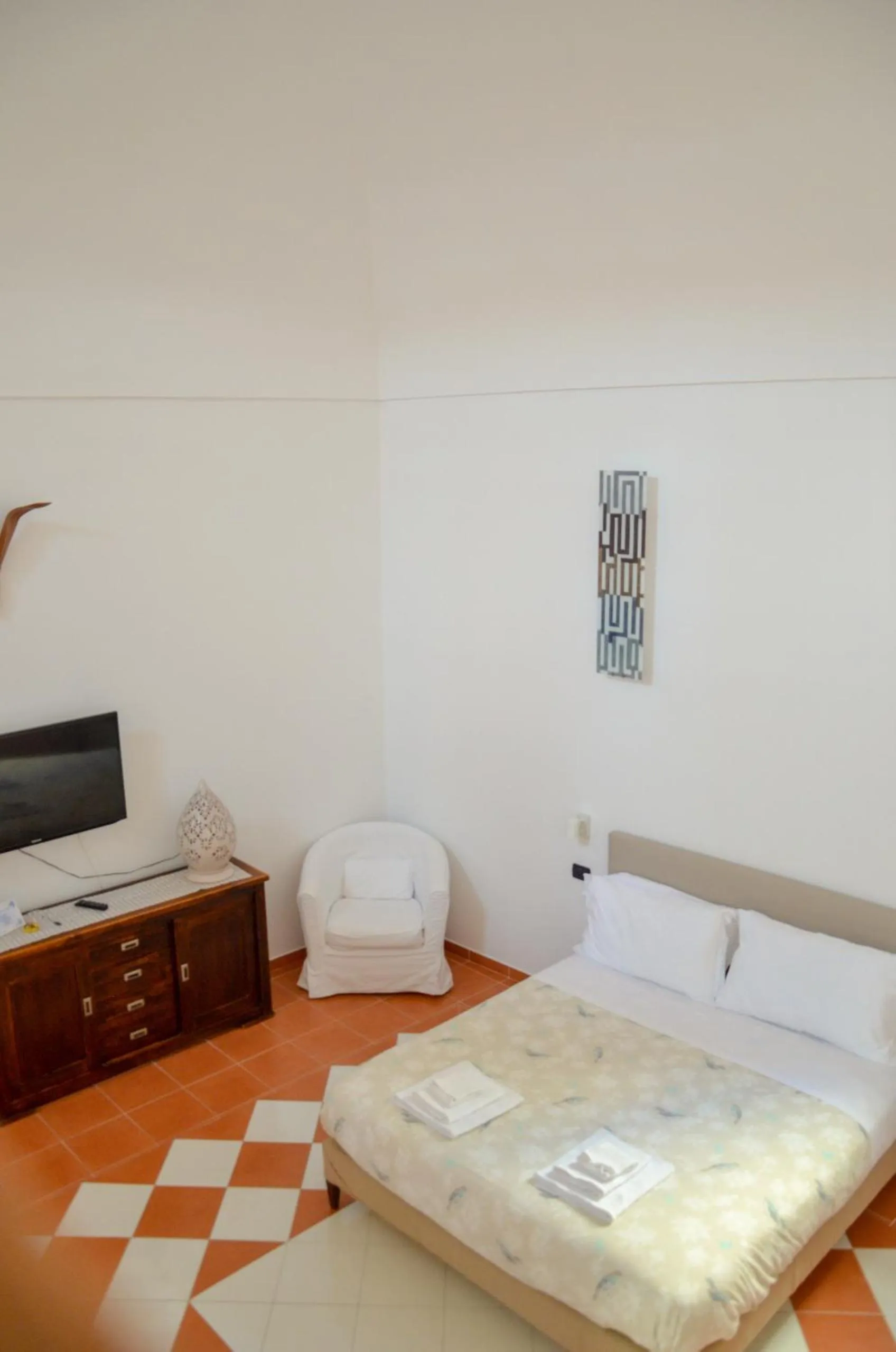 Bedroom, Bed in L'Antico Episcopio