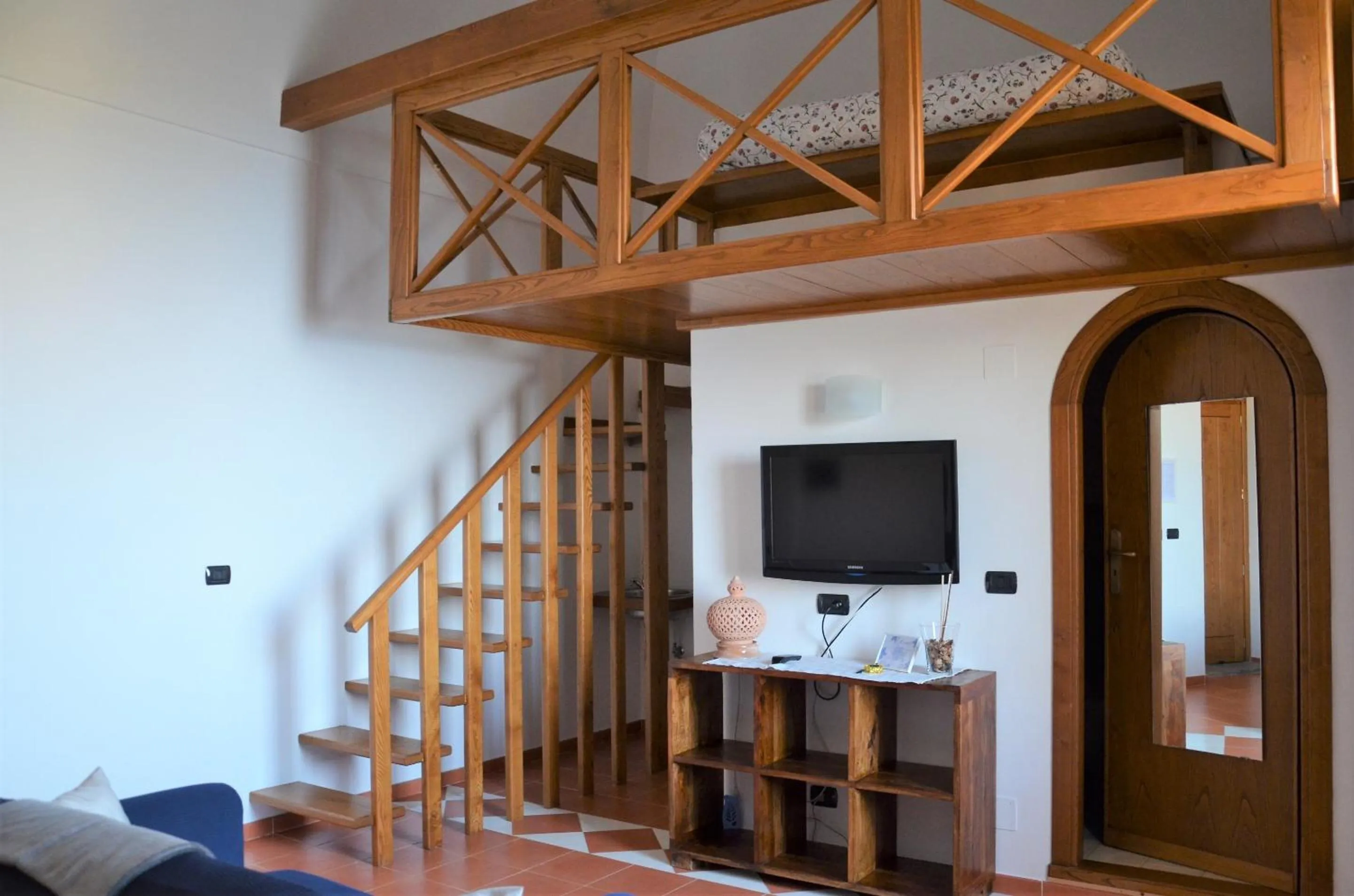 Bedroom in L'Antico Episcopio