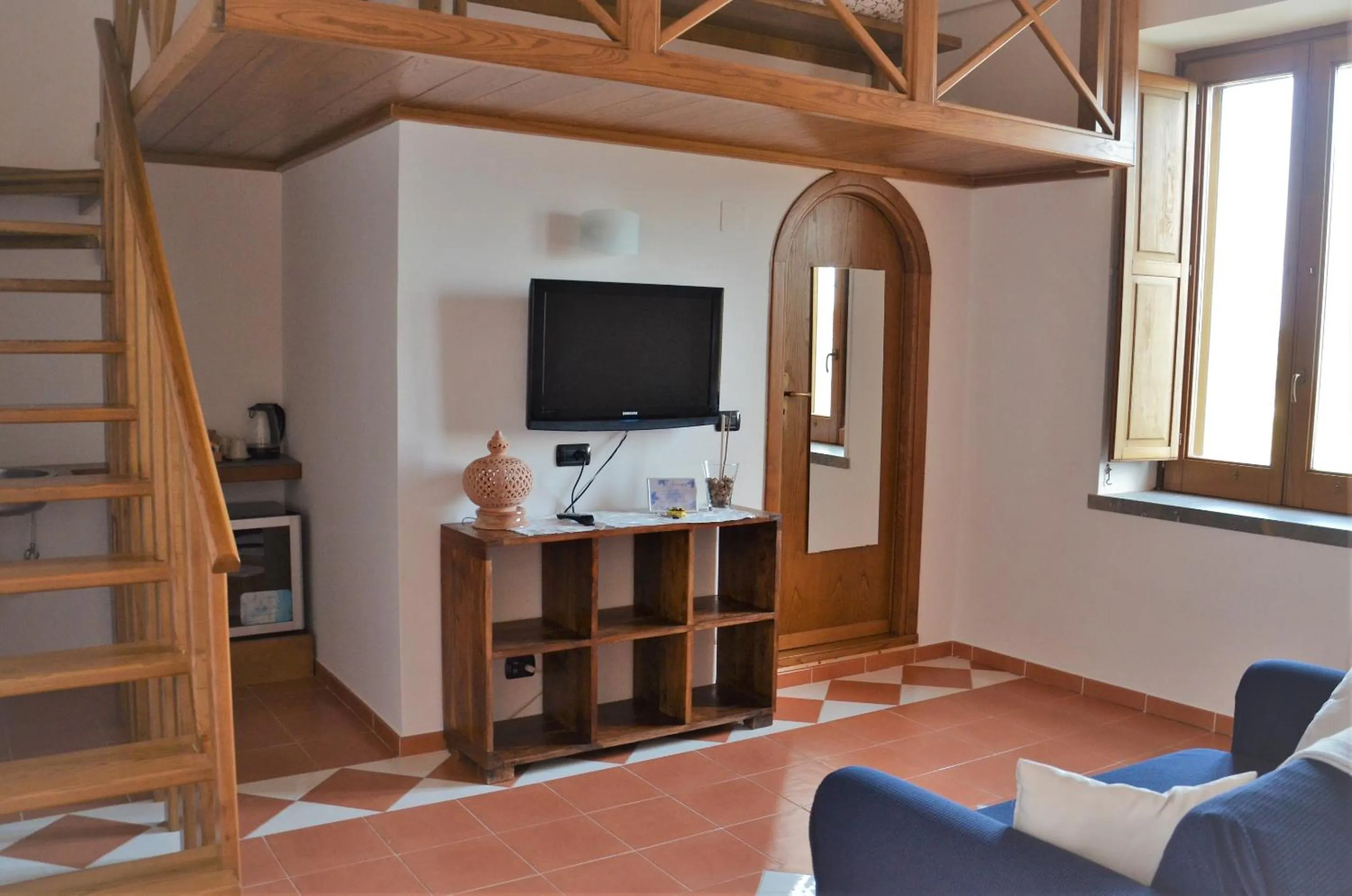 Bedroom in L'Antico Episcopio