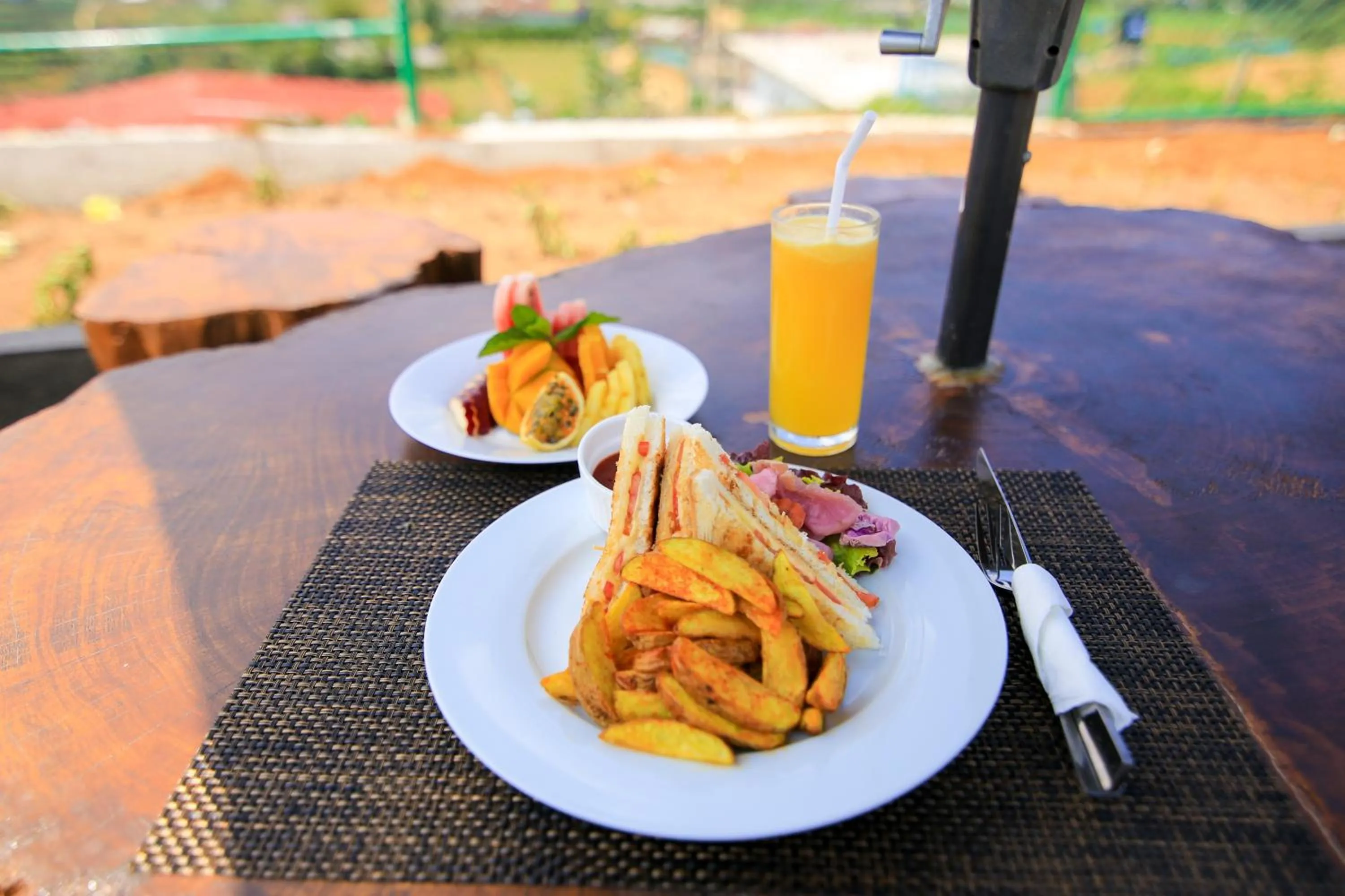 Breakfast in The Forest and Lake by Schofieldshire
