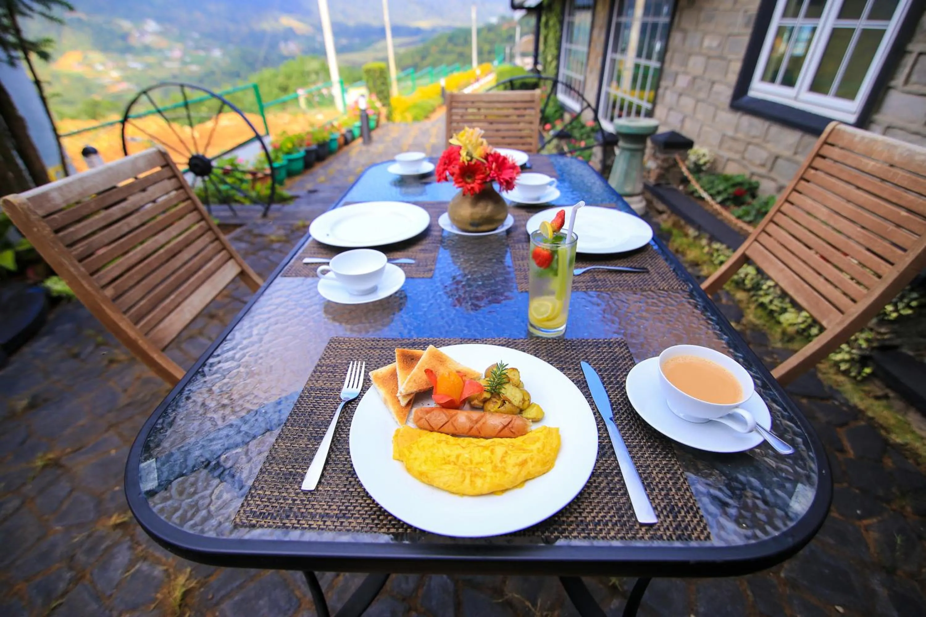 Breakfast in The Forest and Lake by Schofieldshire