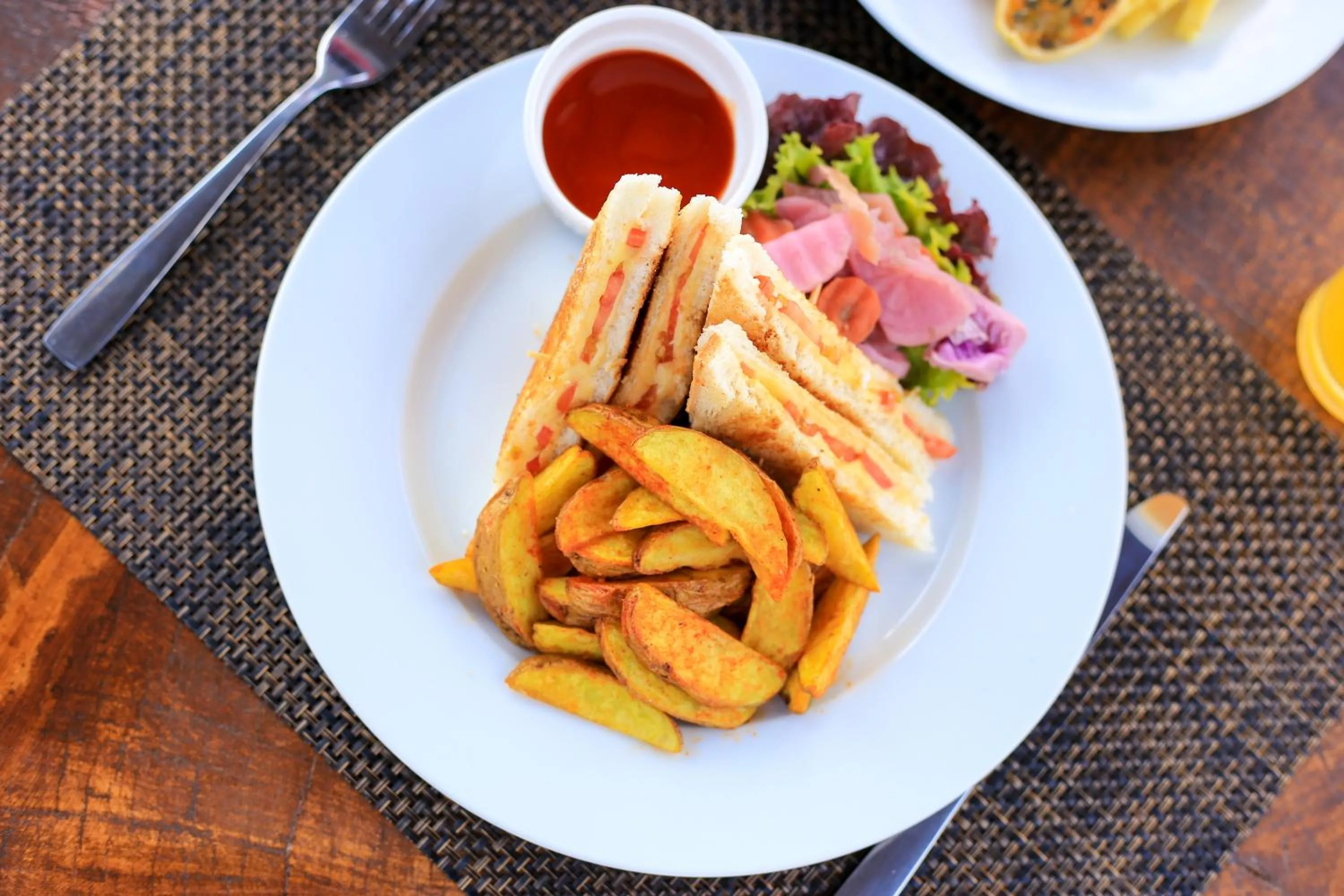Breakfast in The Forest and Lake by Schofieldshire
